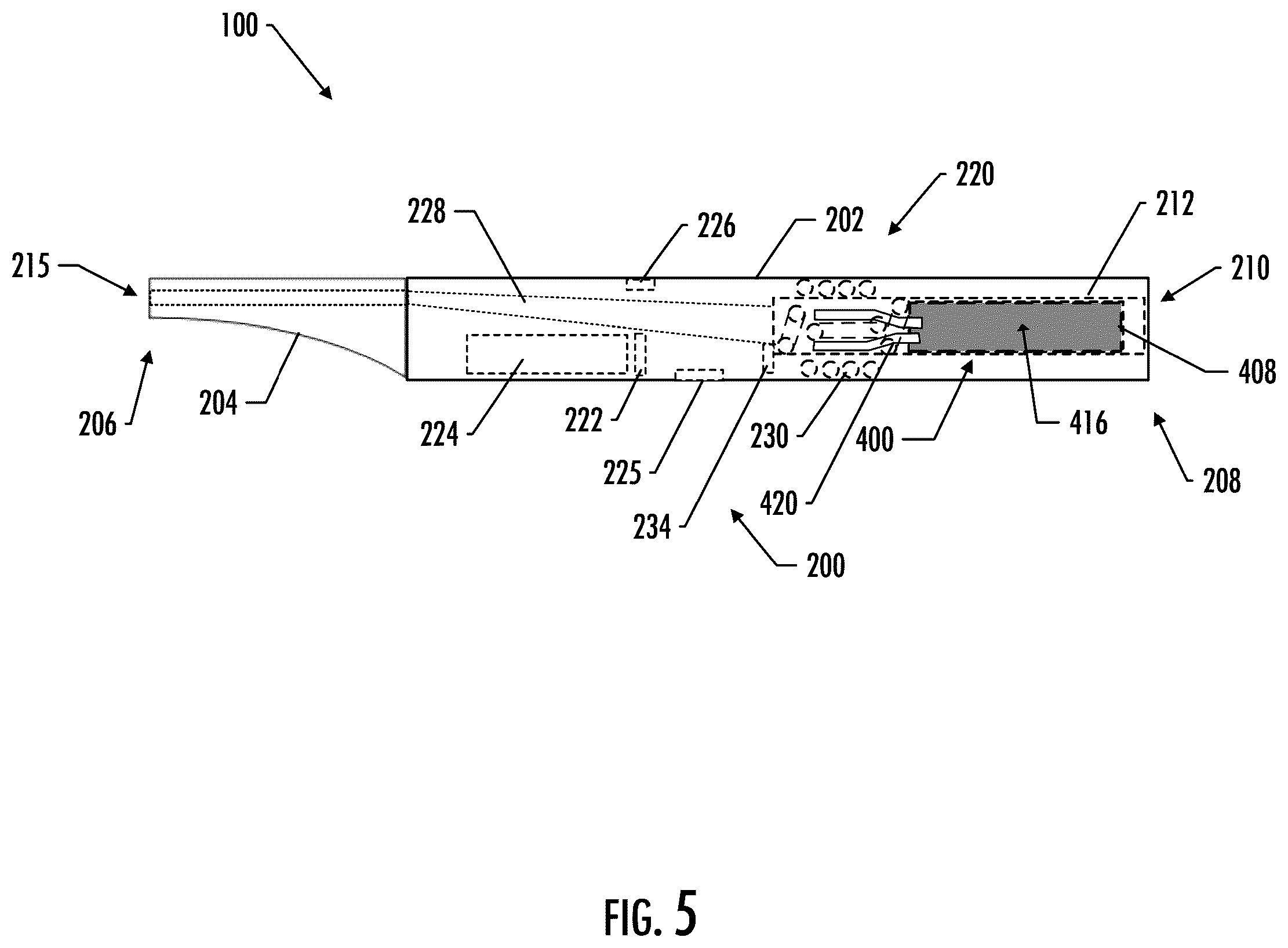 Patent US12426637 Figure 5 – Inductively heated aerosol delivery device consumable