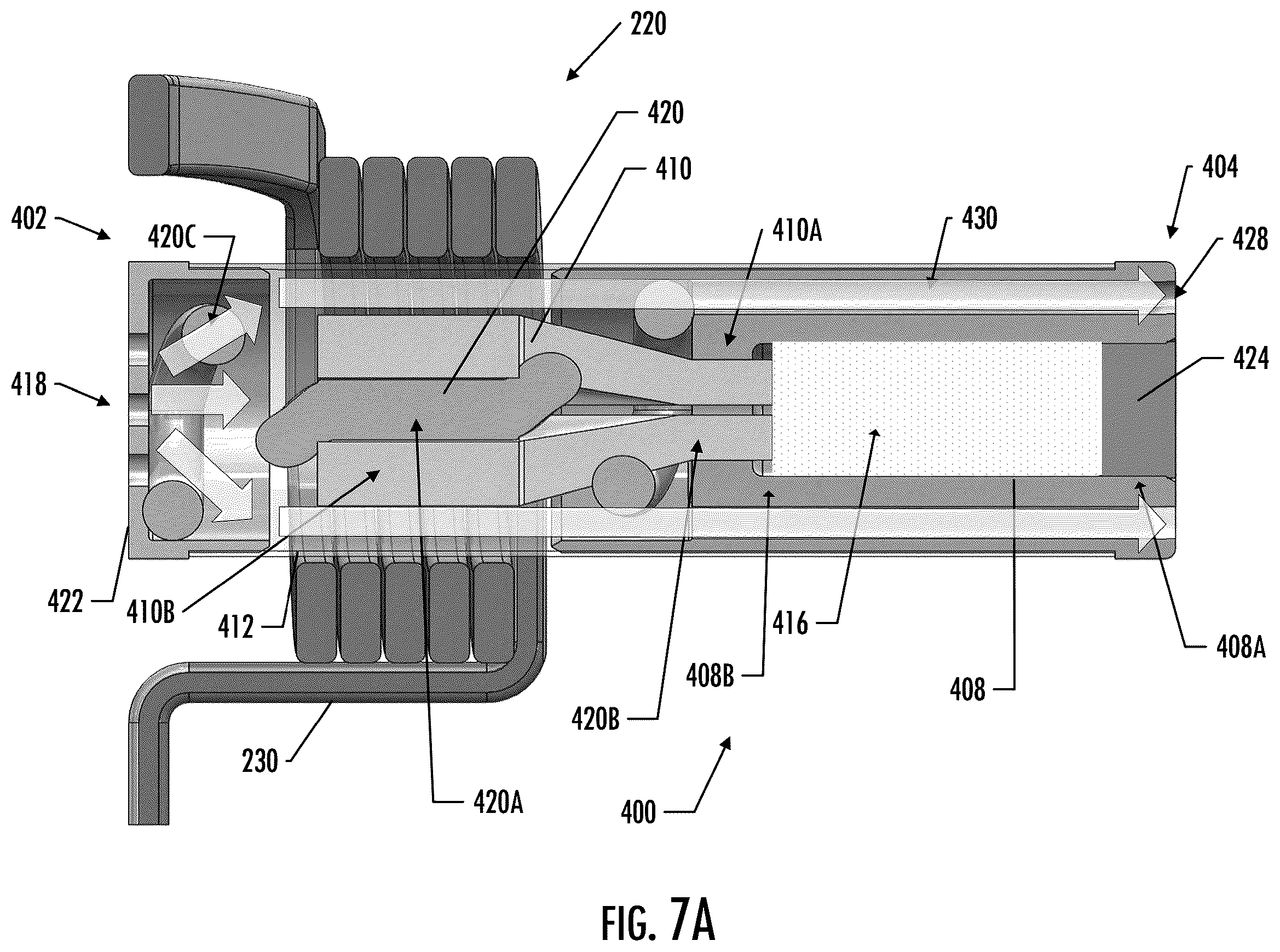 Patent US12426637 Figure 7 – Inductively heated aerosol delivery device consumable