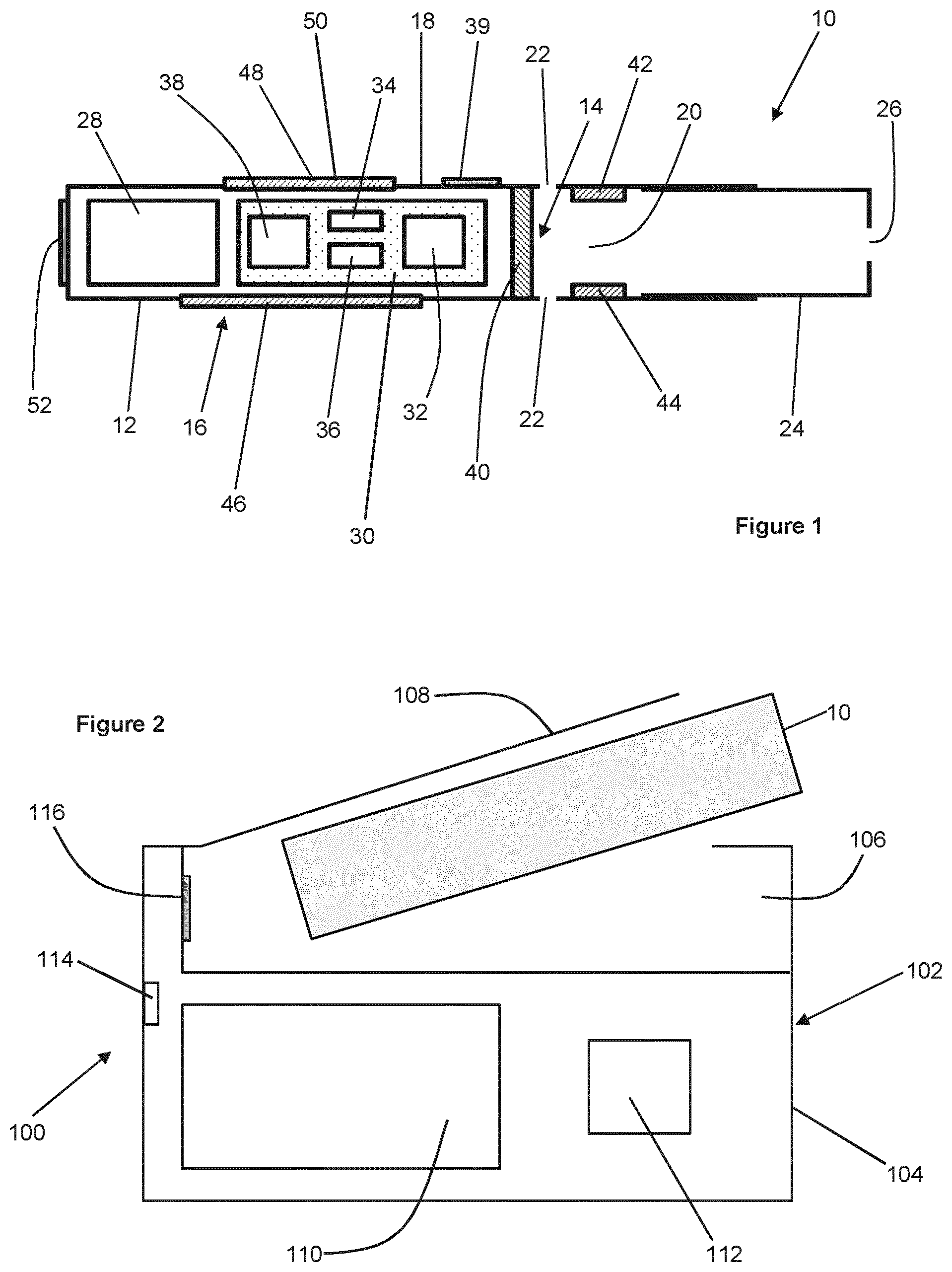 Patent US12426641 — Aerosol-generating system comprising a health monitoring device — Figure 1