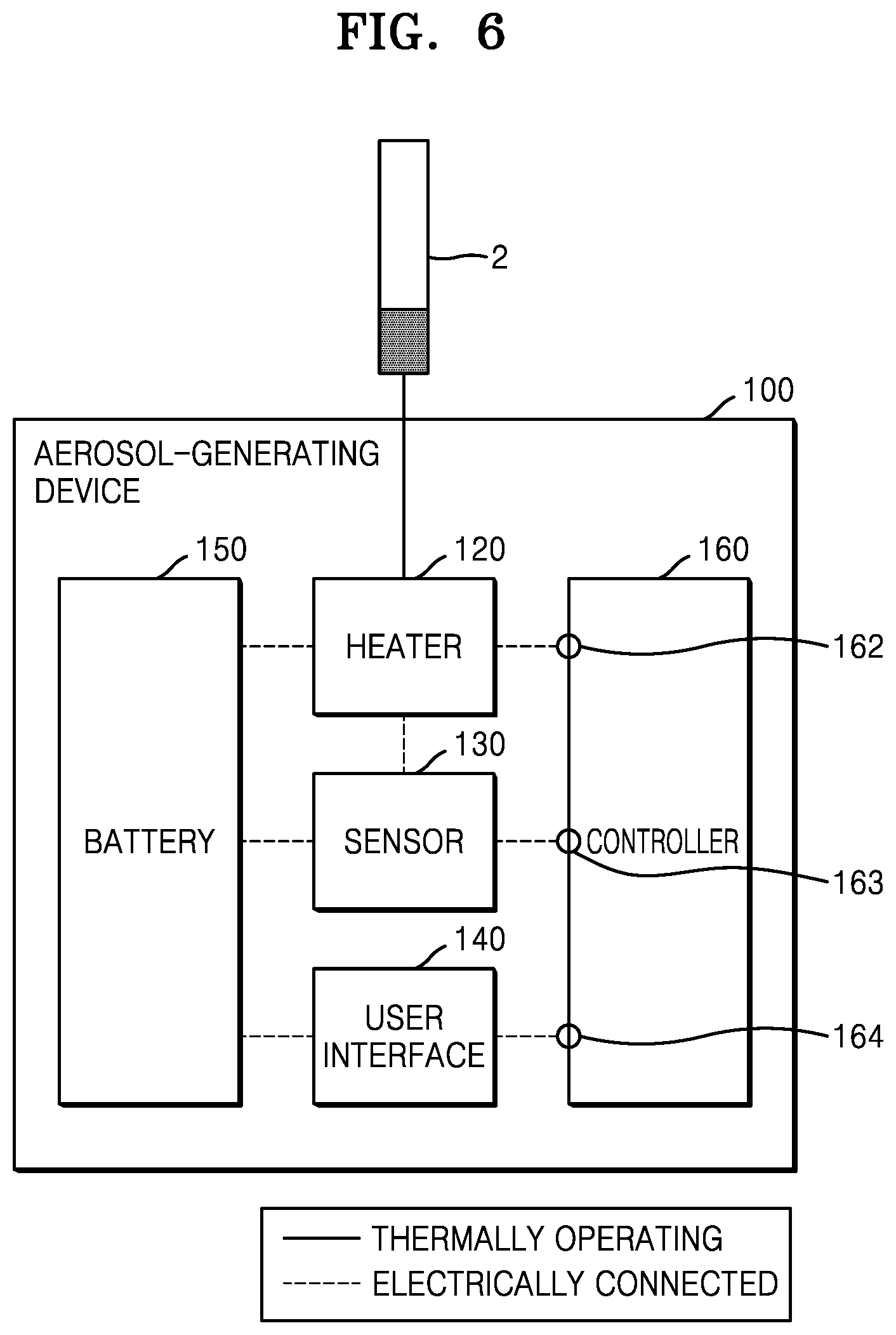 Patent US12426643 Figure 5 – Aerosol generation device and operation method therefor