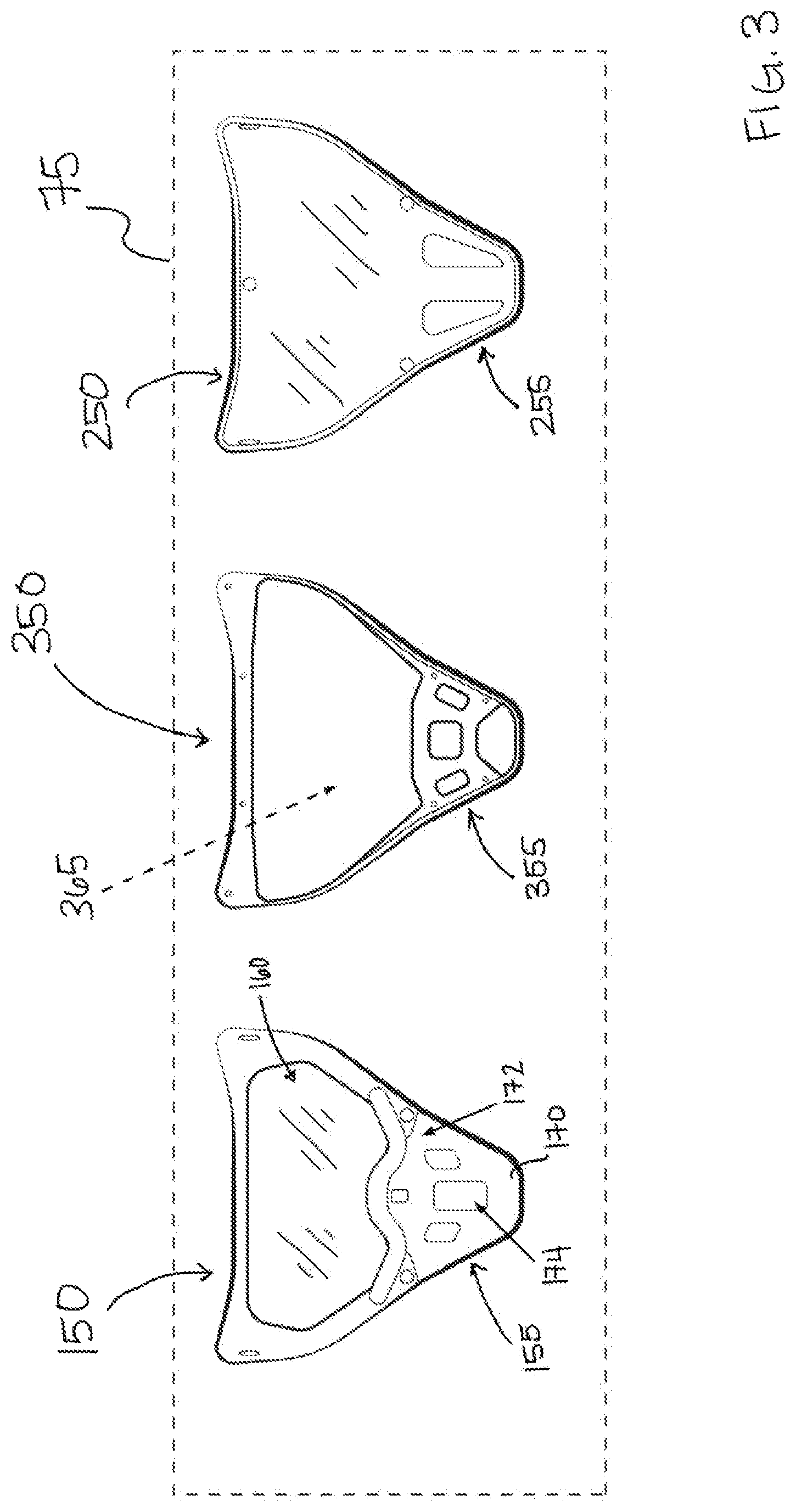 Patent US12426646 Figure 3 – Garment for connecting to a helmet