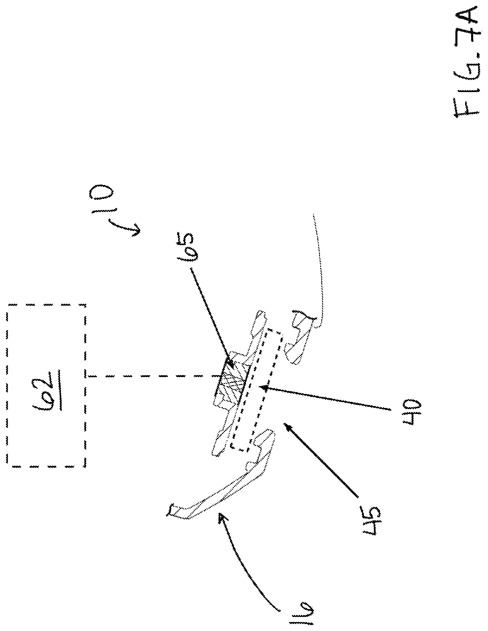 Patent US12426646 Figure 8 – Garment for connecting to a helmet