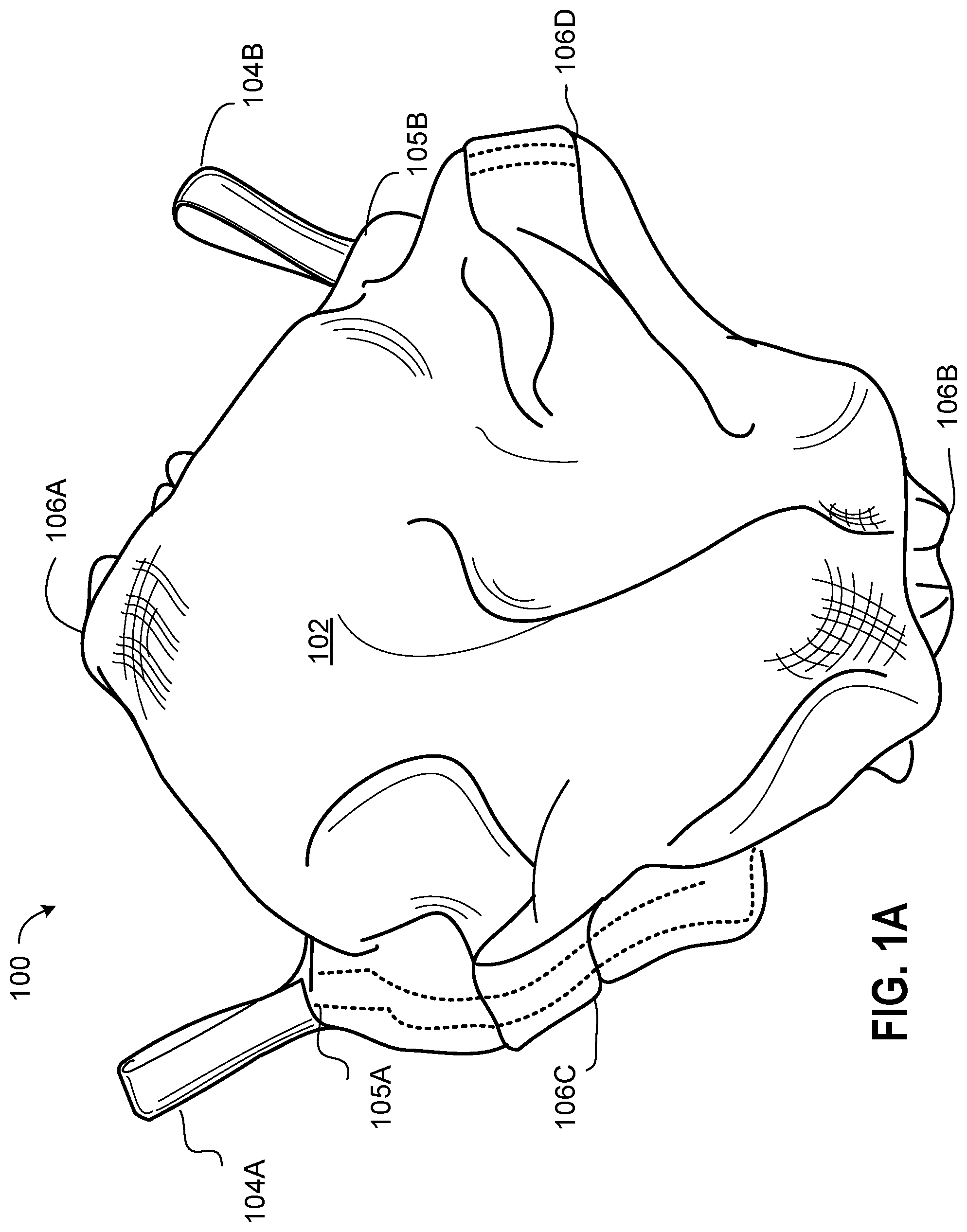 Patent US12426651 Figure 1 – Eyewear facemask