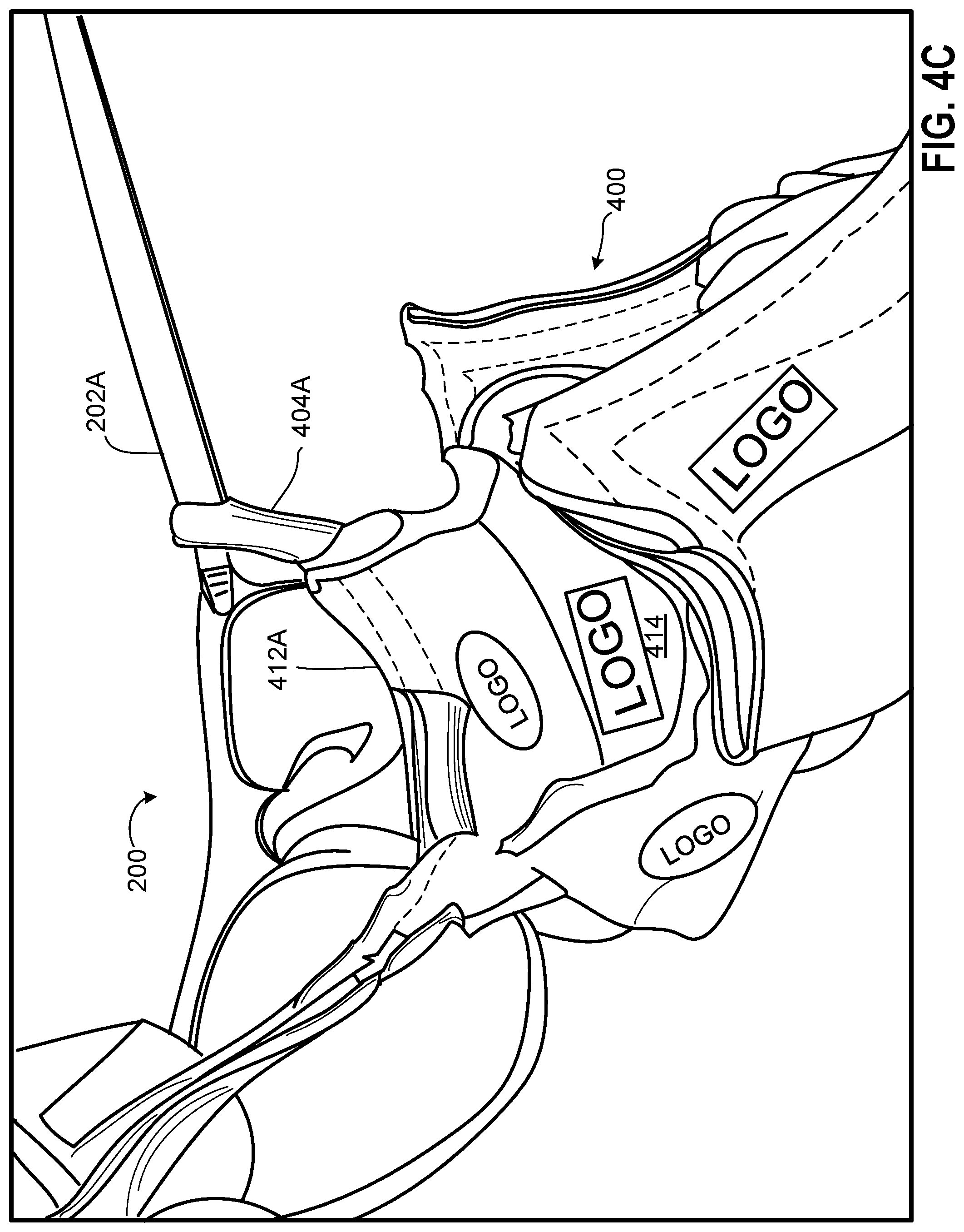 Patent US12426651 Figure 13 – Eyewear facemask