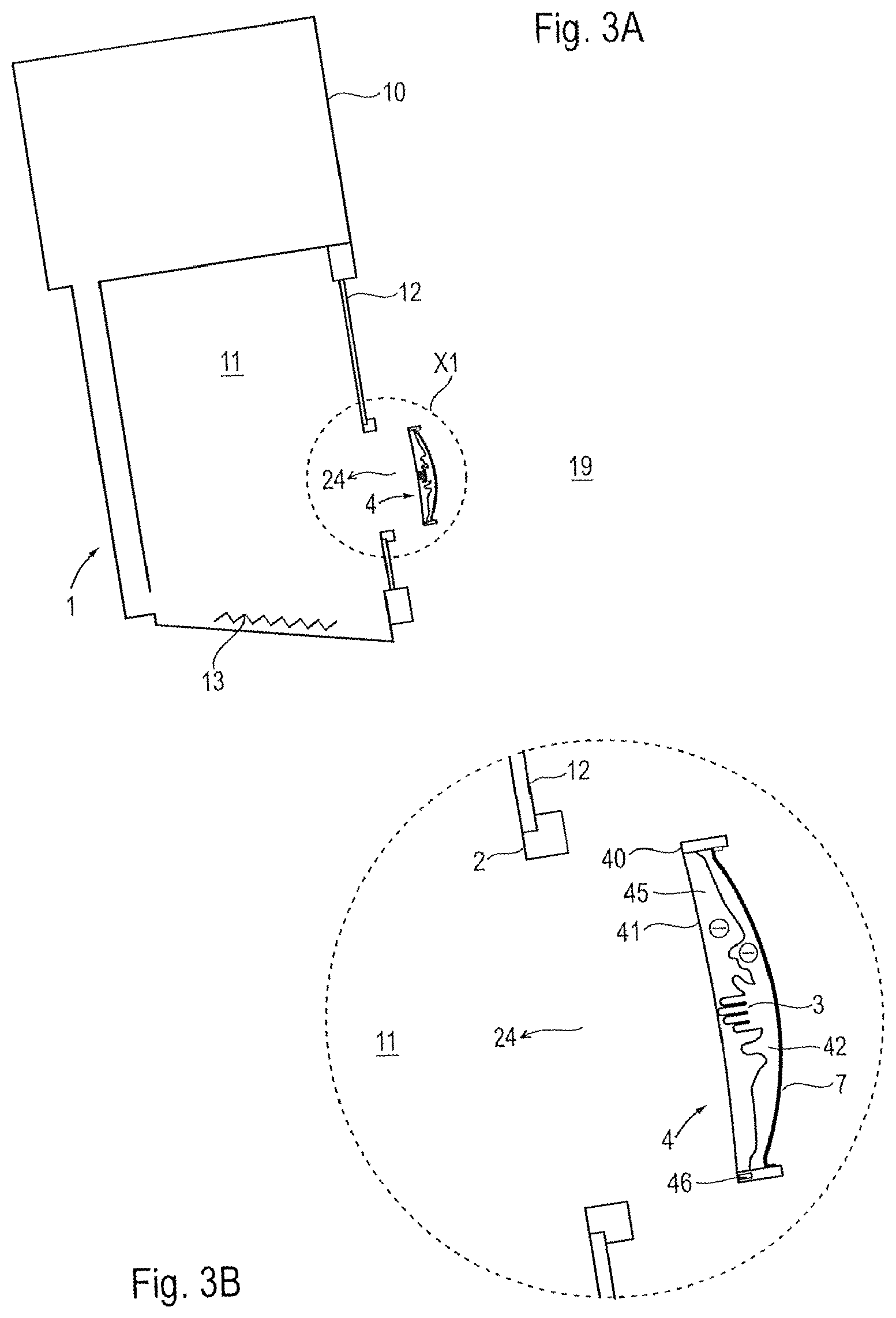 Patent US12426652 Figure 3 – Glove device for protected intervention in a containment