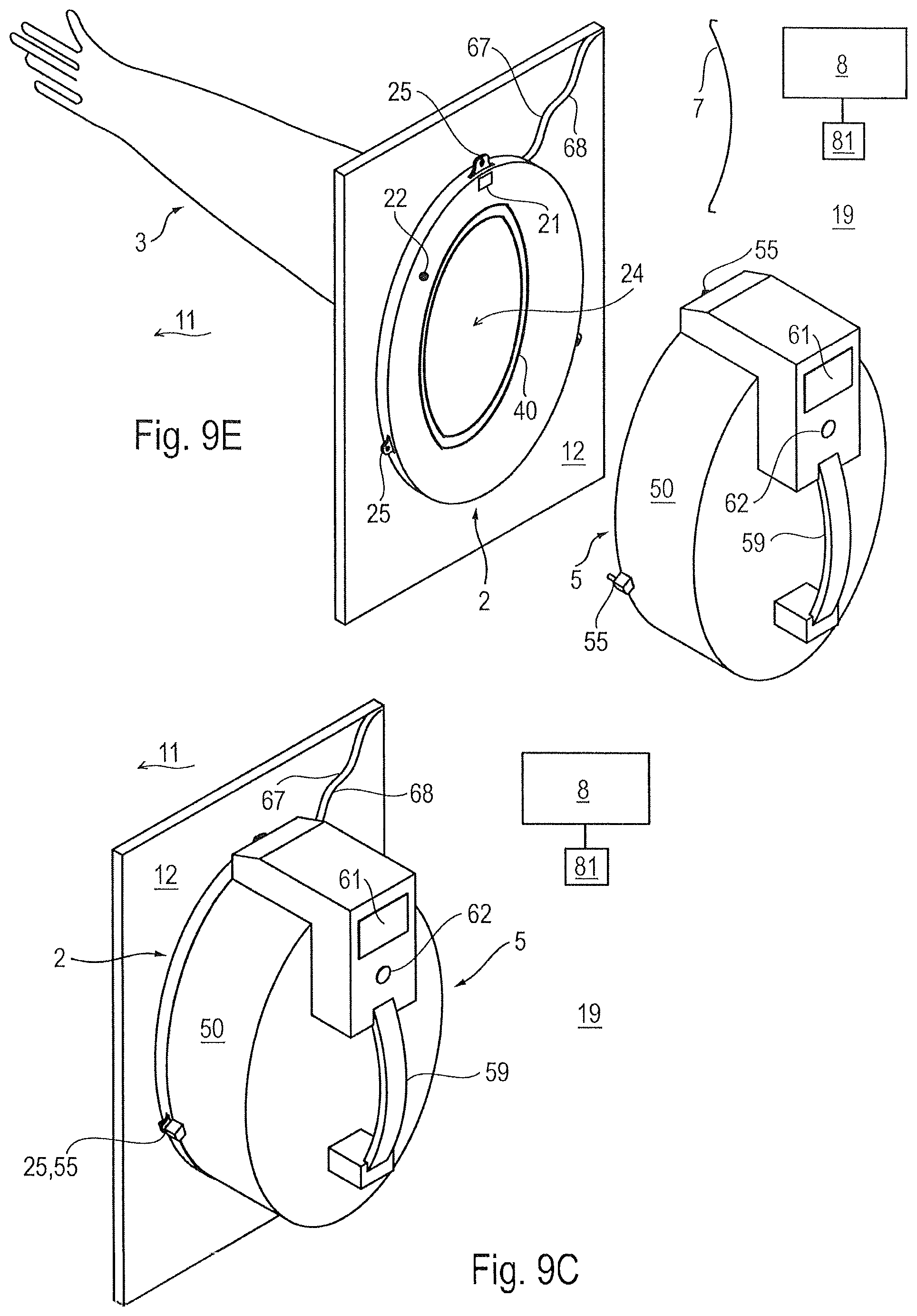 Patent US12426652 Figure 10 – Glove device for protected intervention in a containment