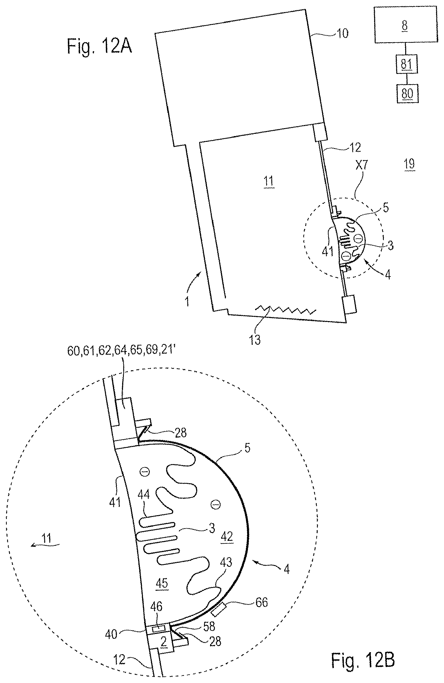 Patent US12426652 Figure 14 – Glove device for protected intervention in a containment
