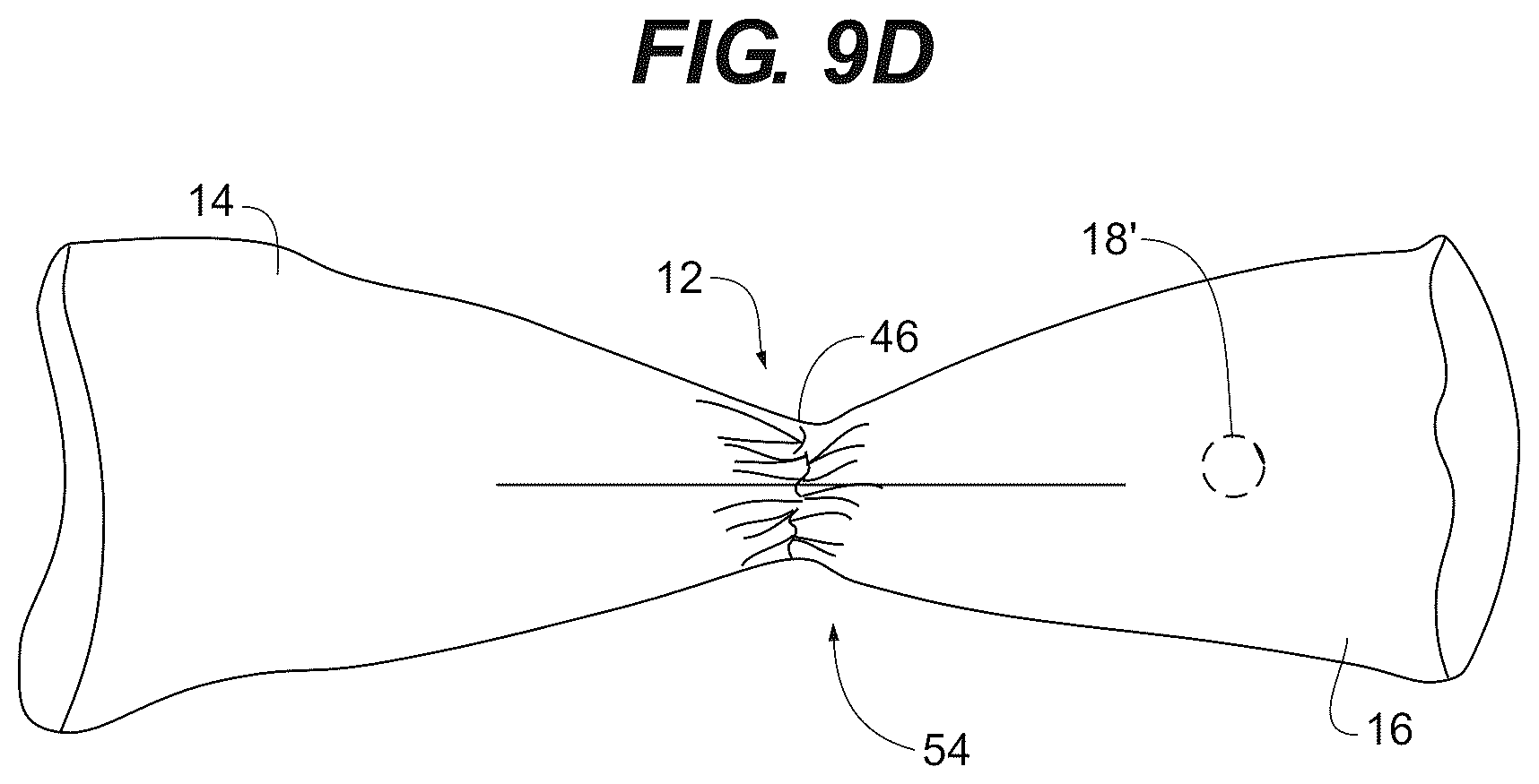 Patent US12426653 Figure 12 – Pre-configured scarf with built-in closure
