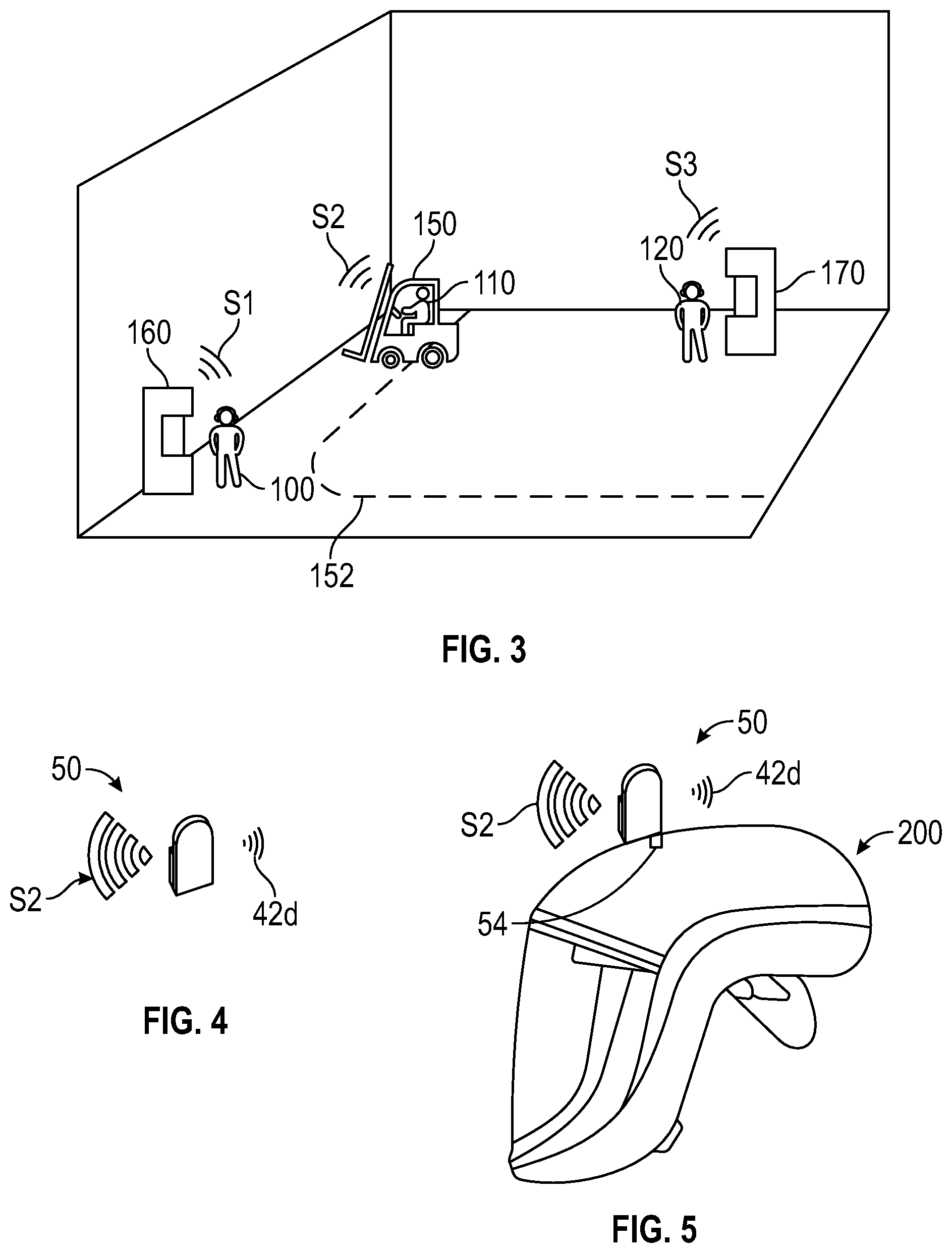 Patent US12426656 Figure 2 – Hearing protection device, collision warning system and method of retrofitting a hearing protection device with a detection unit