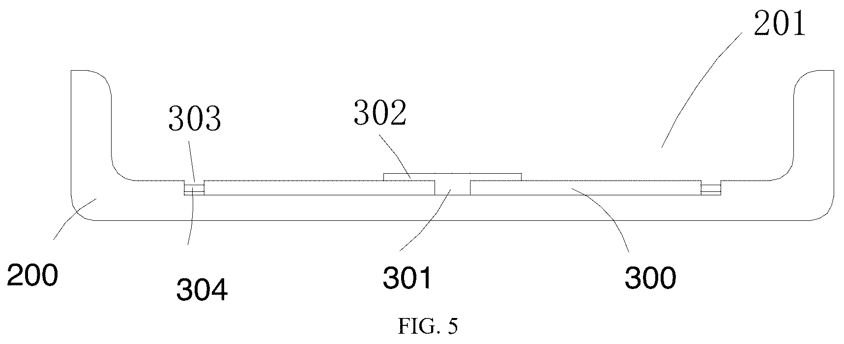 Patent US12426657 Figure 5 – Camera bracket
