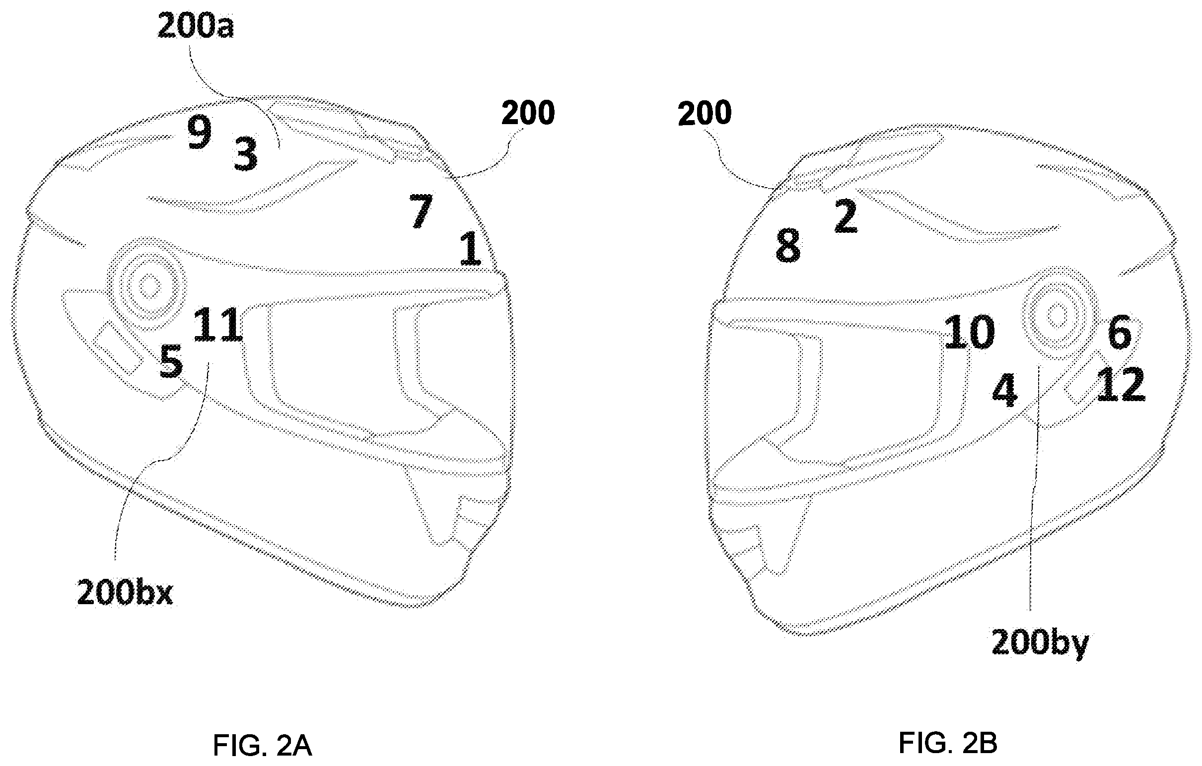 Patent US12426658 Figure 2 – Smart head protection gear