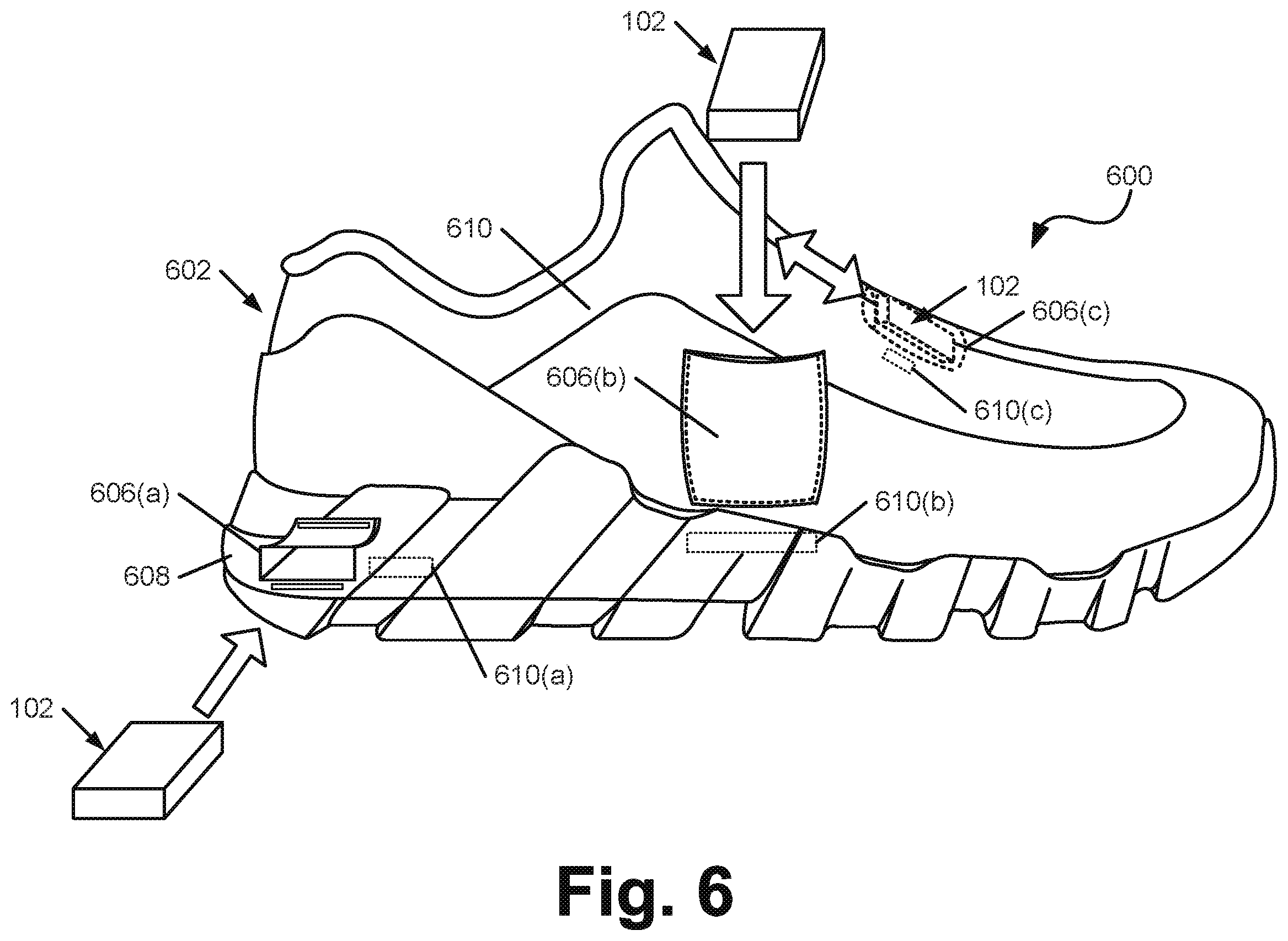 Patent US12426665 Figure 8 – Systems for activating and/or authenticating electronic devices for operation with footwear and other uses