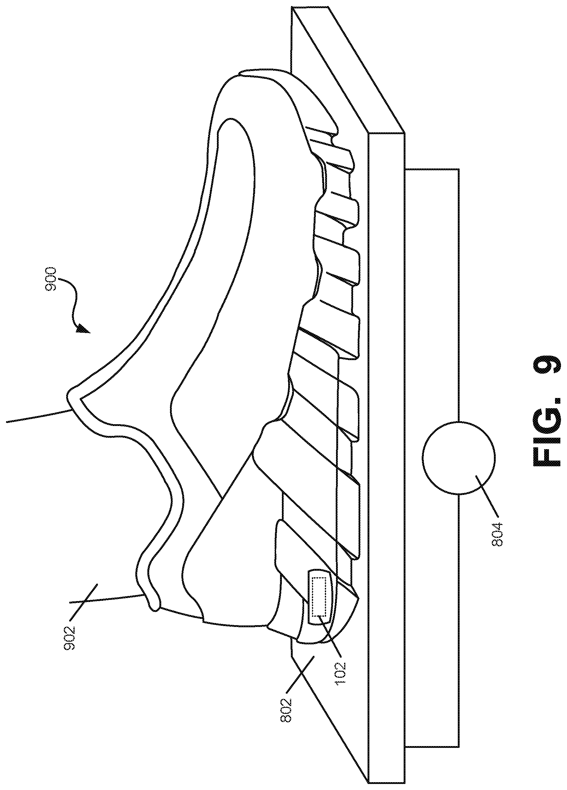 Patent US12426665 Figure 11 – Systems for activating and/or authenticating electronic devices for operation with footwear and other uses
