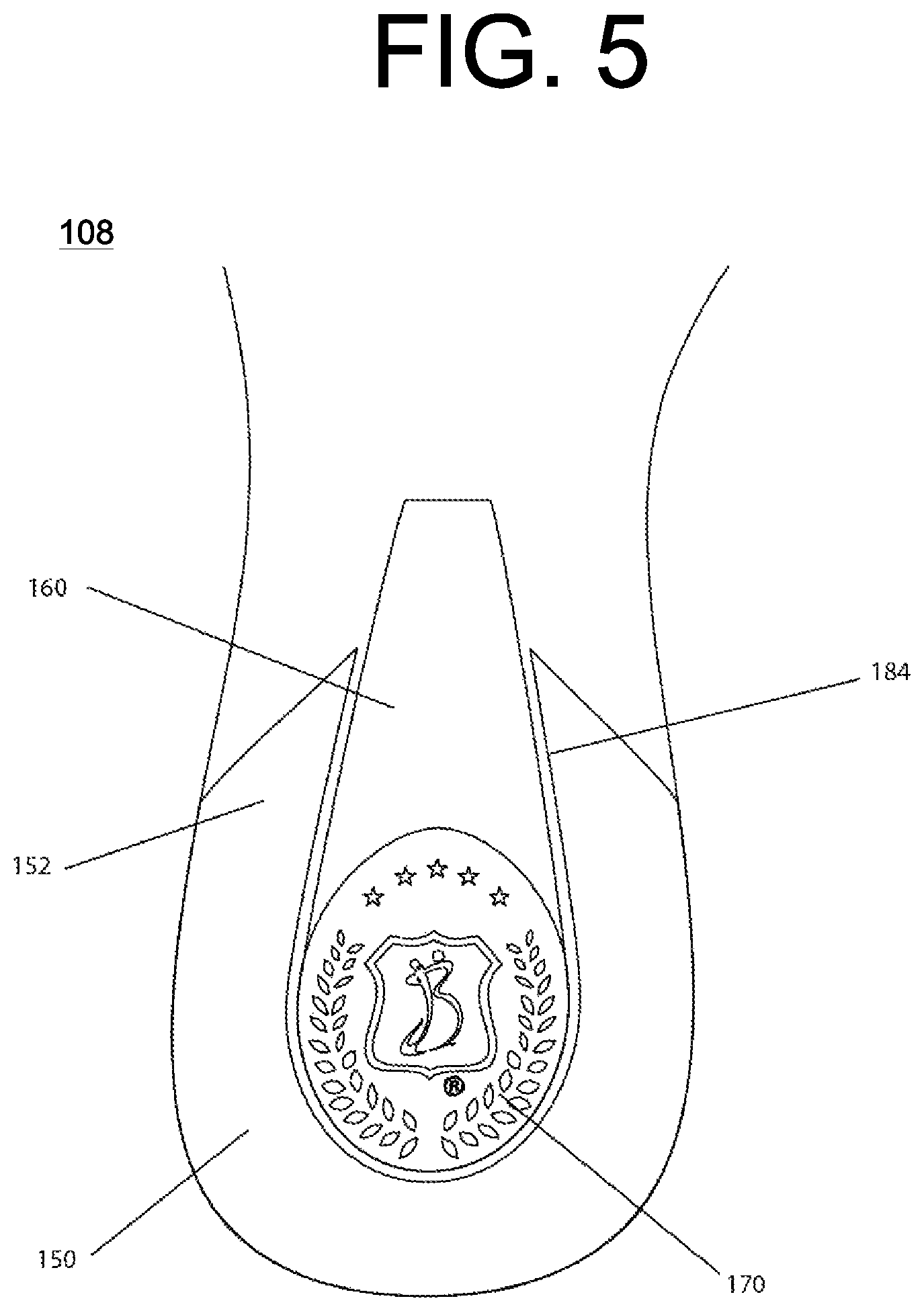 Patent US12426667 Figure 4 – Sole structure and footwear having sole structure