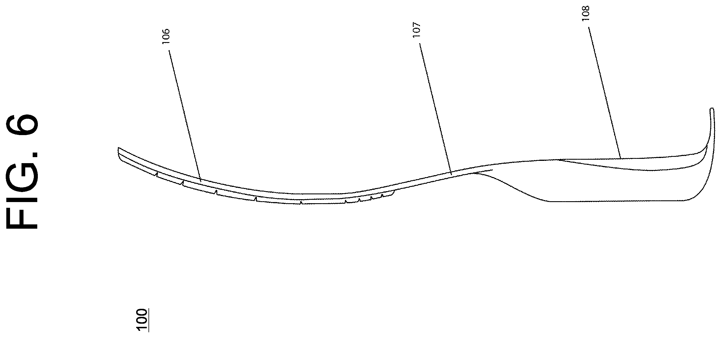 Patent US12426667 Figure 5 – Sole structure and footwear having sole structure