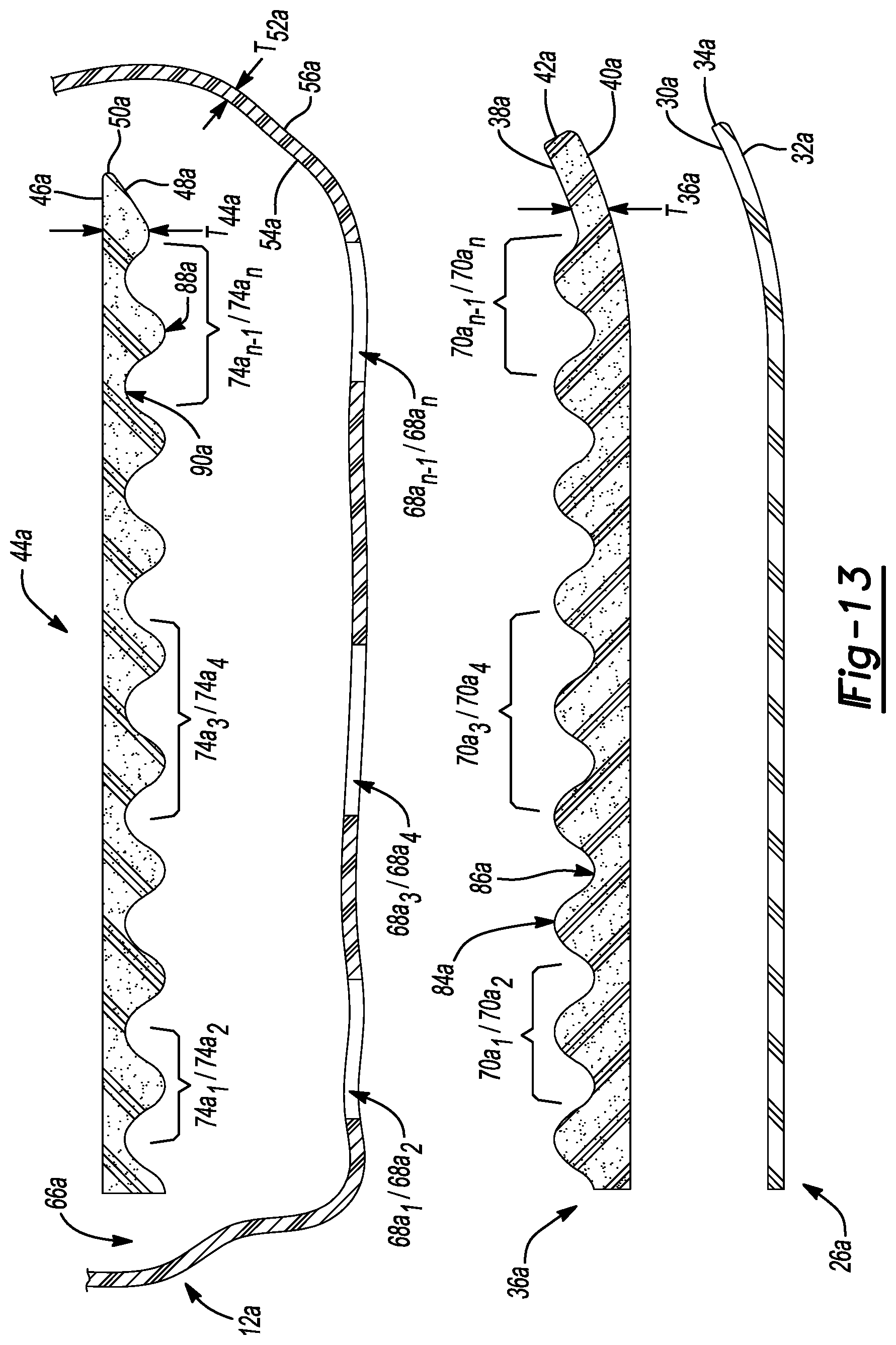 Patent US12426671 Figure 12 – Sole structure of an article of footwear and related methods