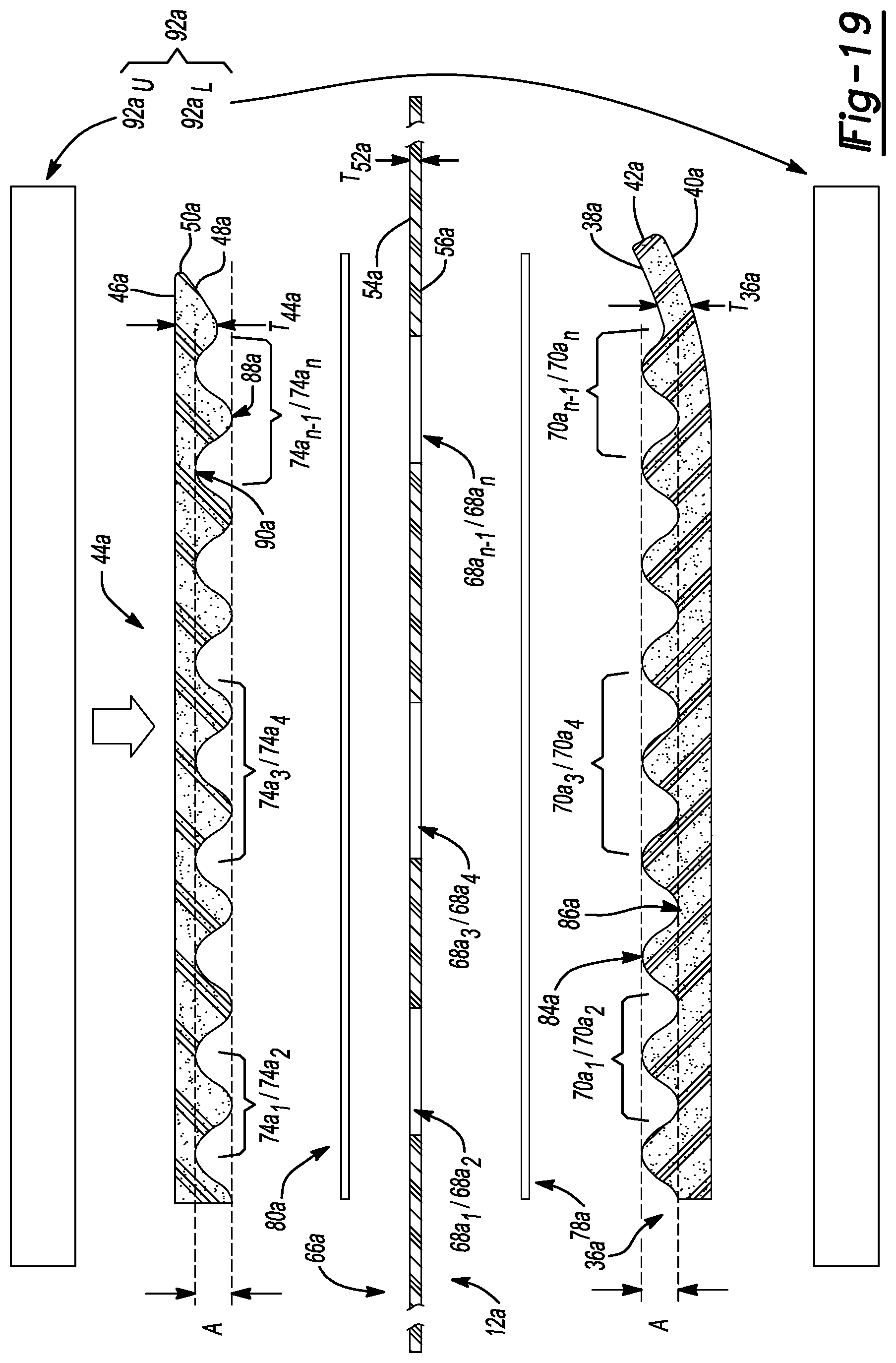 Patent US12426671 Figure 18 – Sole structure of an article of footwear and related methods