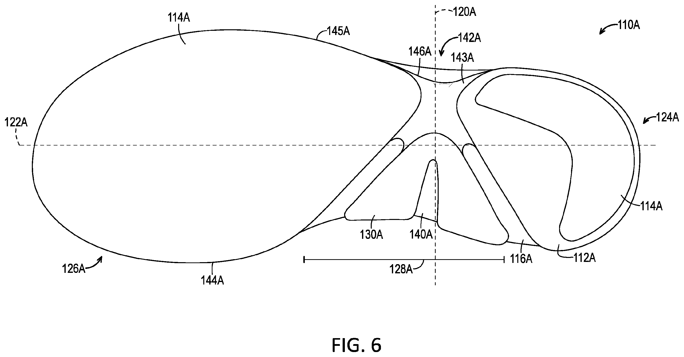 Patent US12426672 Figure 6 – Segmented sole for footwear