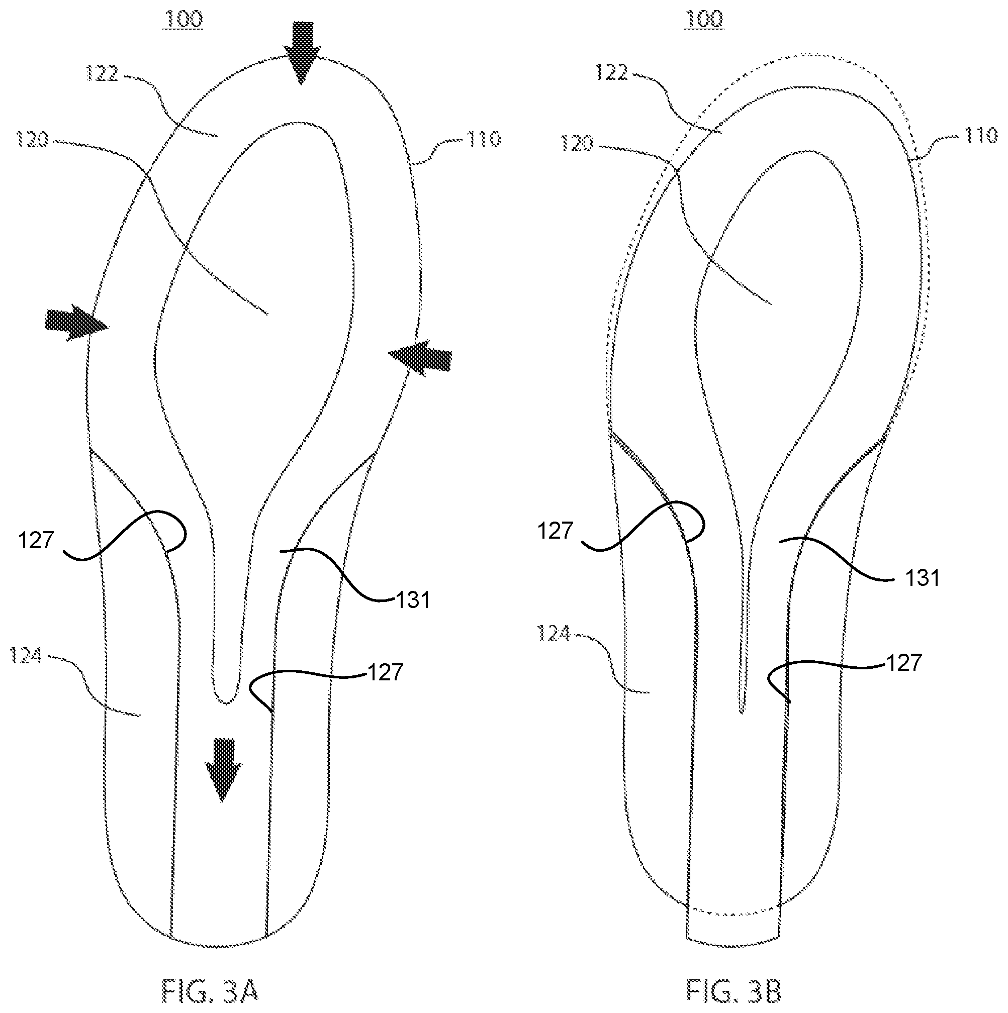 Patent US12426673 Figure 3 – Adjustable footwear having sole structure with interdependent parts
