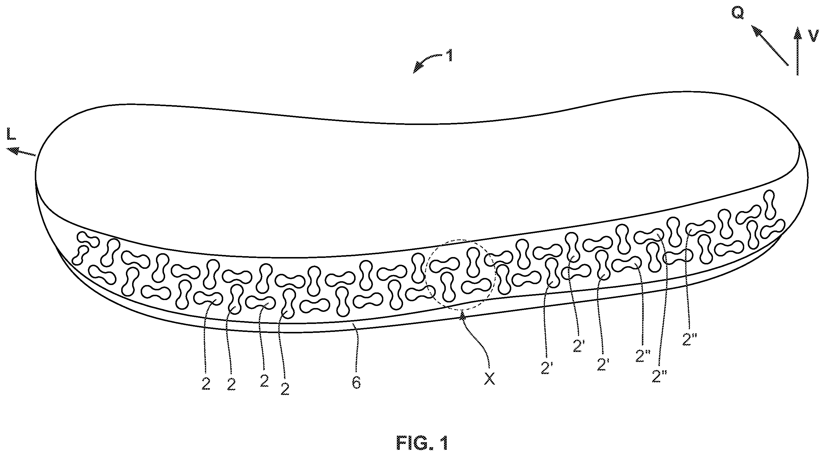Patent US12426675 Figure 1 – Sole structure of a shoe