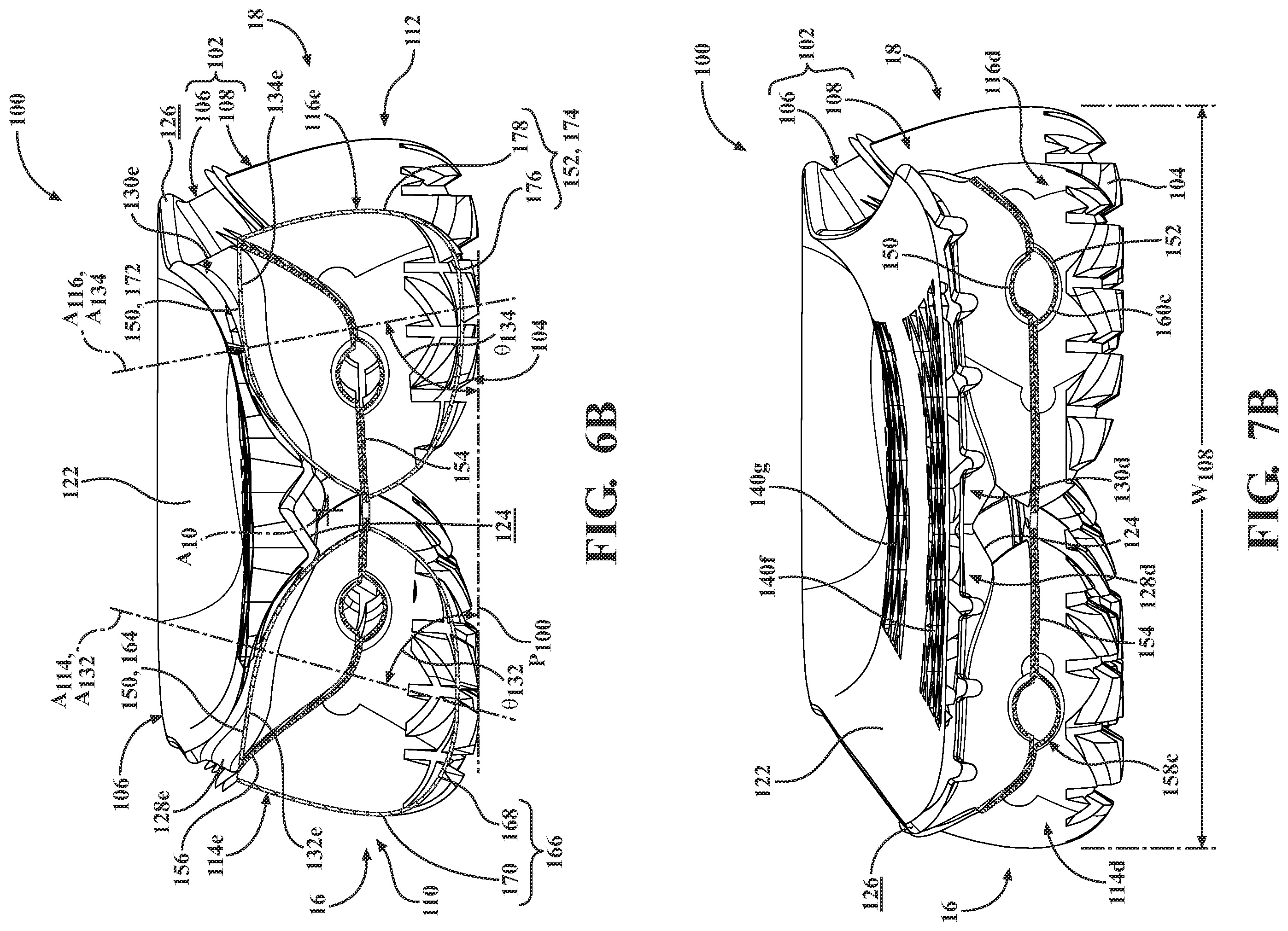 Patent US12426680 Figure 10 – Sole structure for article of footwear