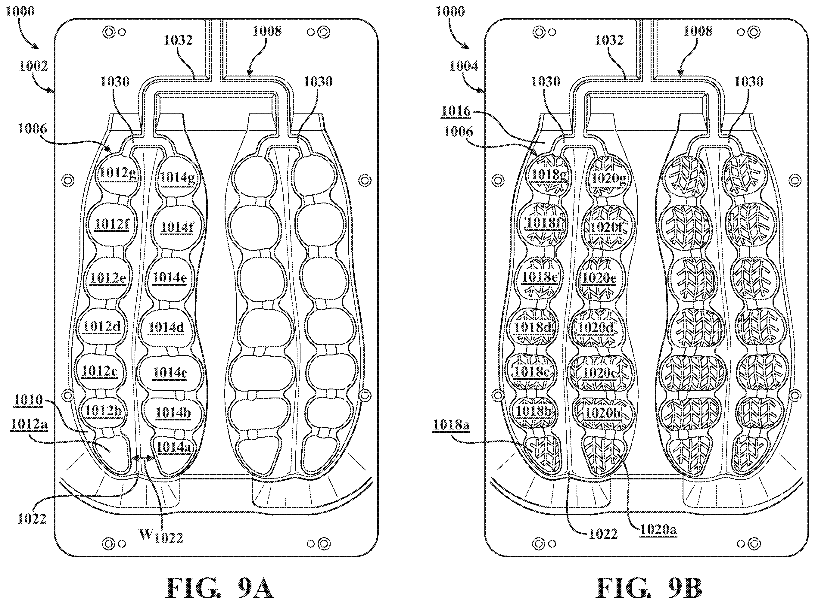 Patent US12426680 Figure 12 – Sole structure for article of footwear