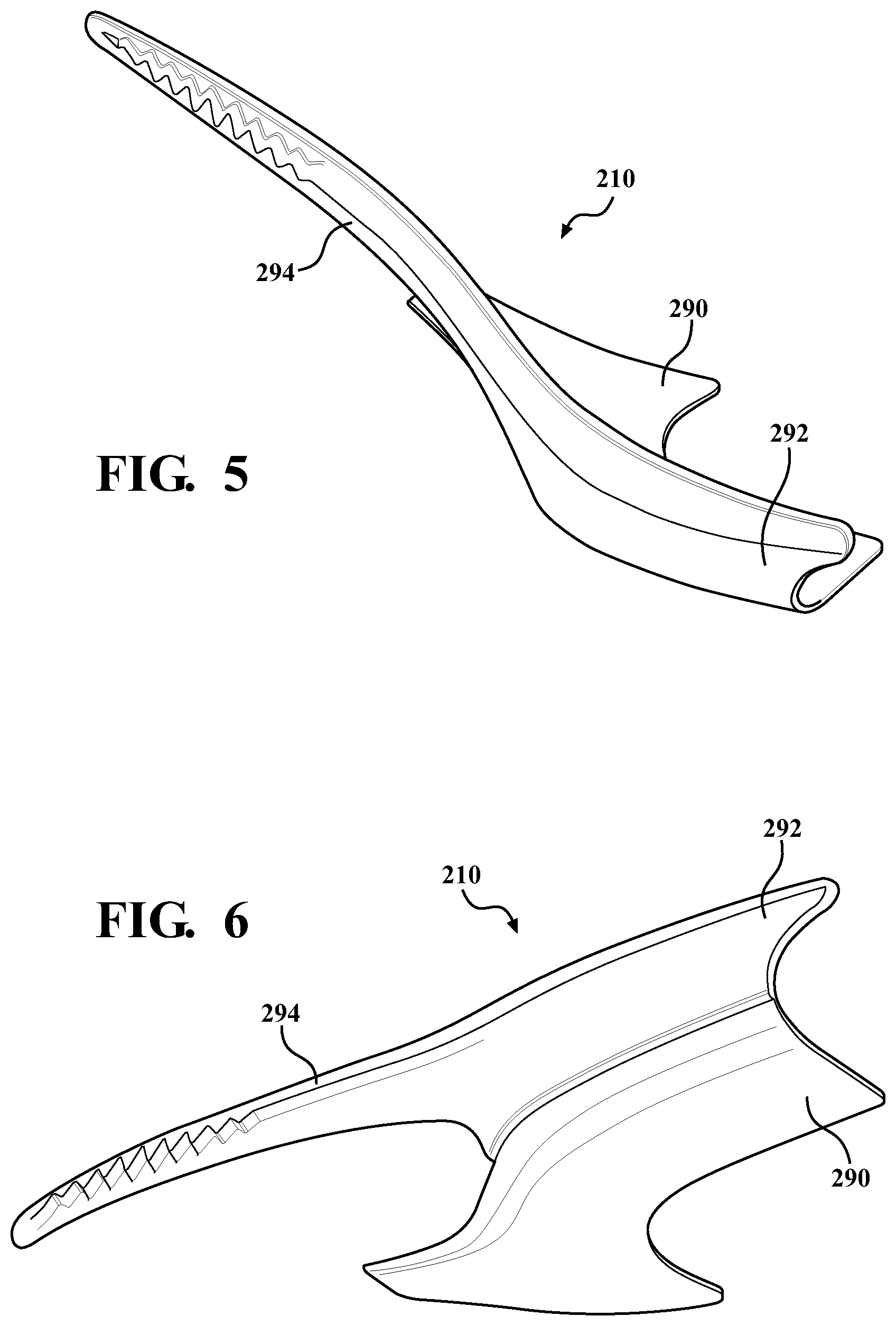 Patent US12426681 Figure 5 – Sole structure for article of footwear