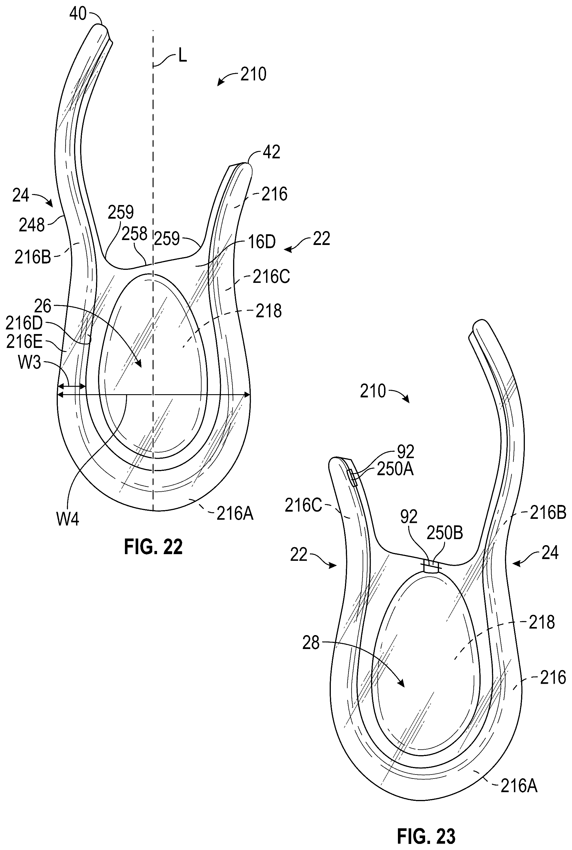 Patent US12426684 Figure 7 – Bladder for a footwear sole structure