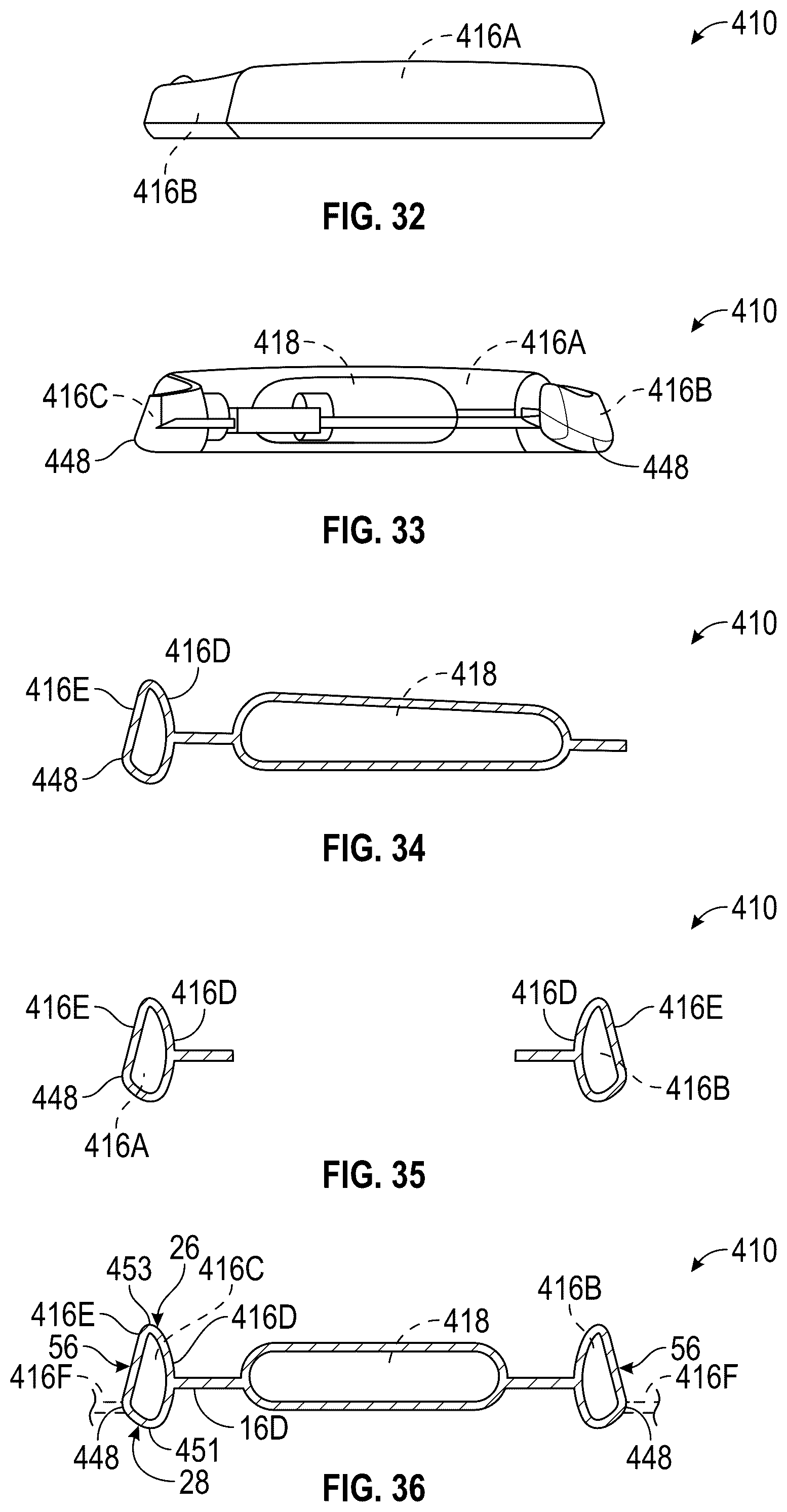 Patent US12426684 Figure 12 – Bladder for a footwear sole structure