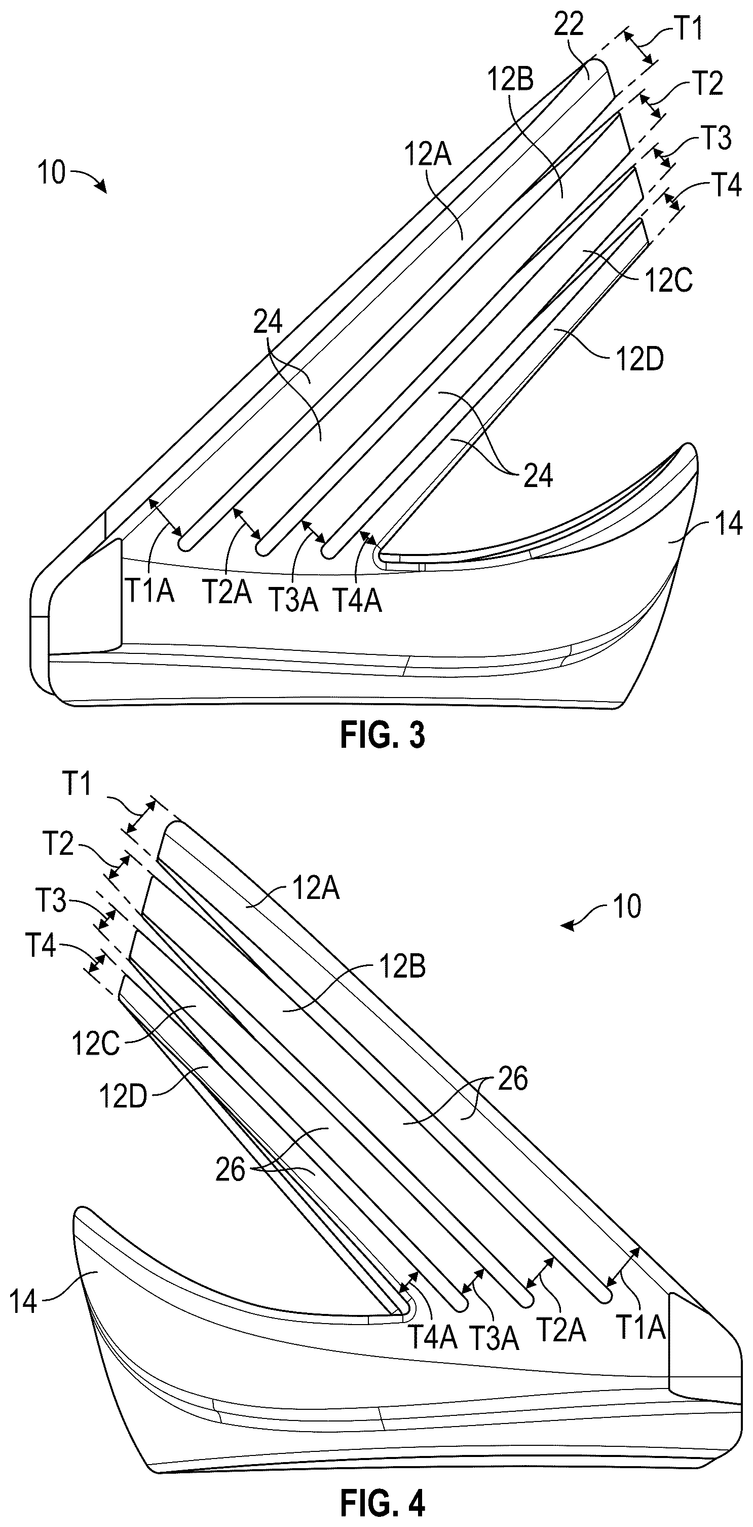 Patent US12426685 Figure 3 – Footwear heel support device