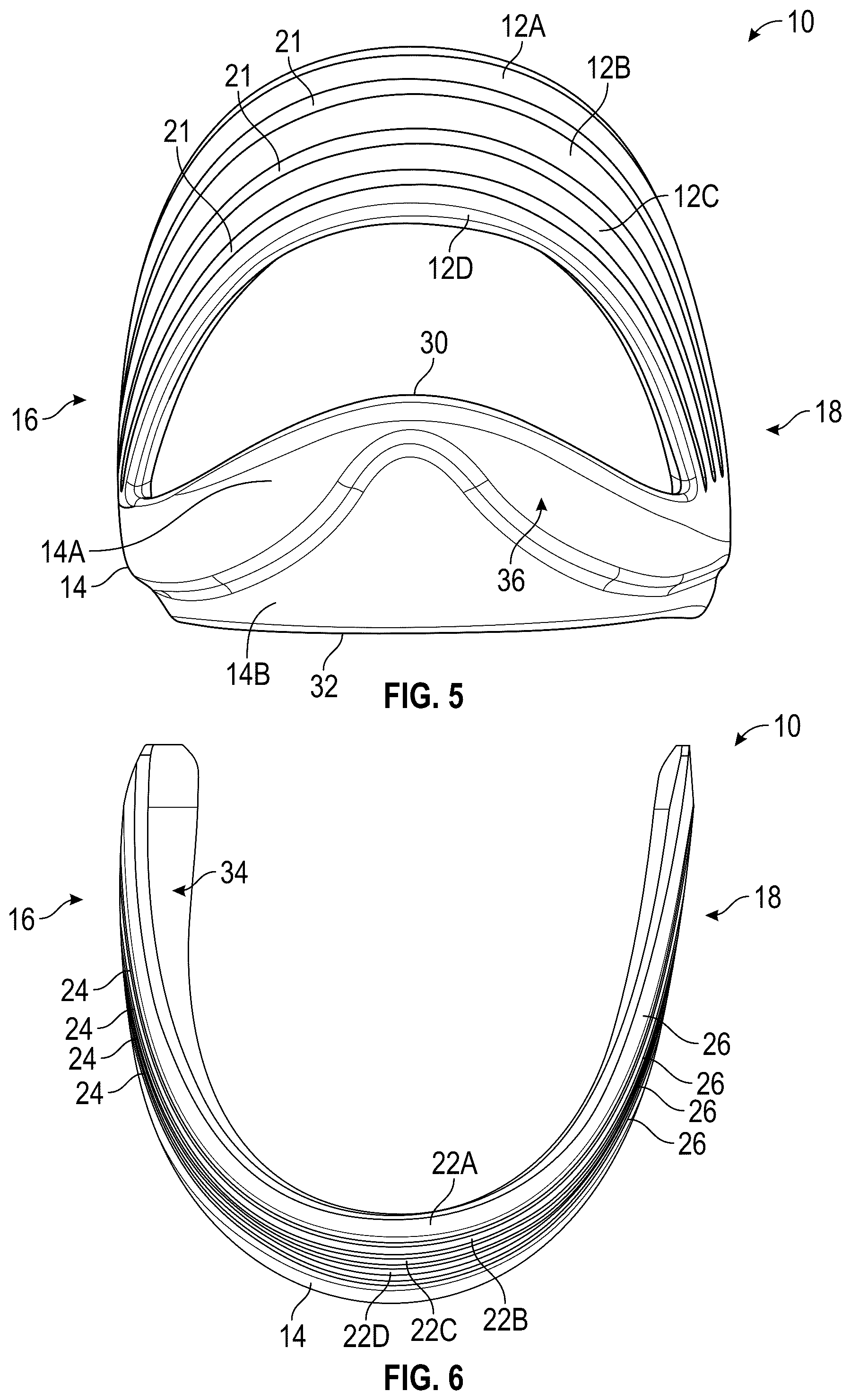 Patent US12426685 Figure 4 – Footwear heel support device