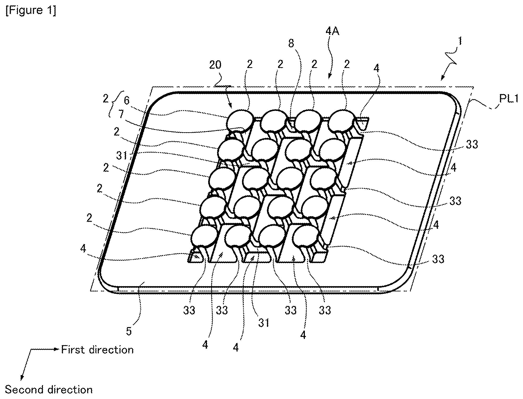 Patent US12426686 — Fastening part, method of producing the same, and mold device — Figure 1