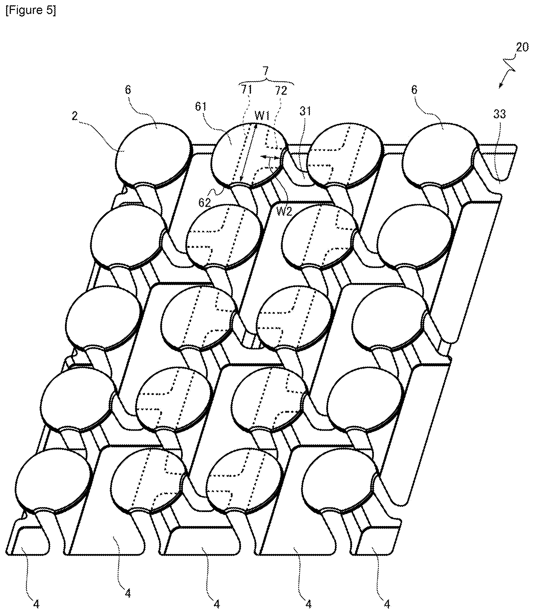 Patent US12426686 Figure 5 – Fastening part, method of producing the same, and mold device