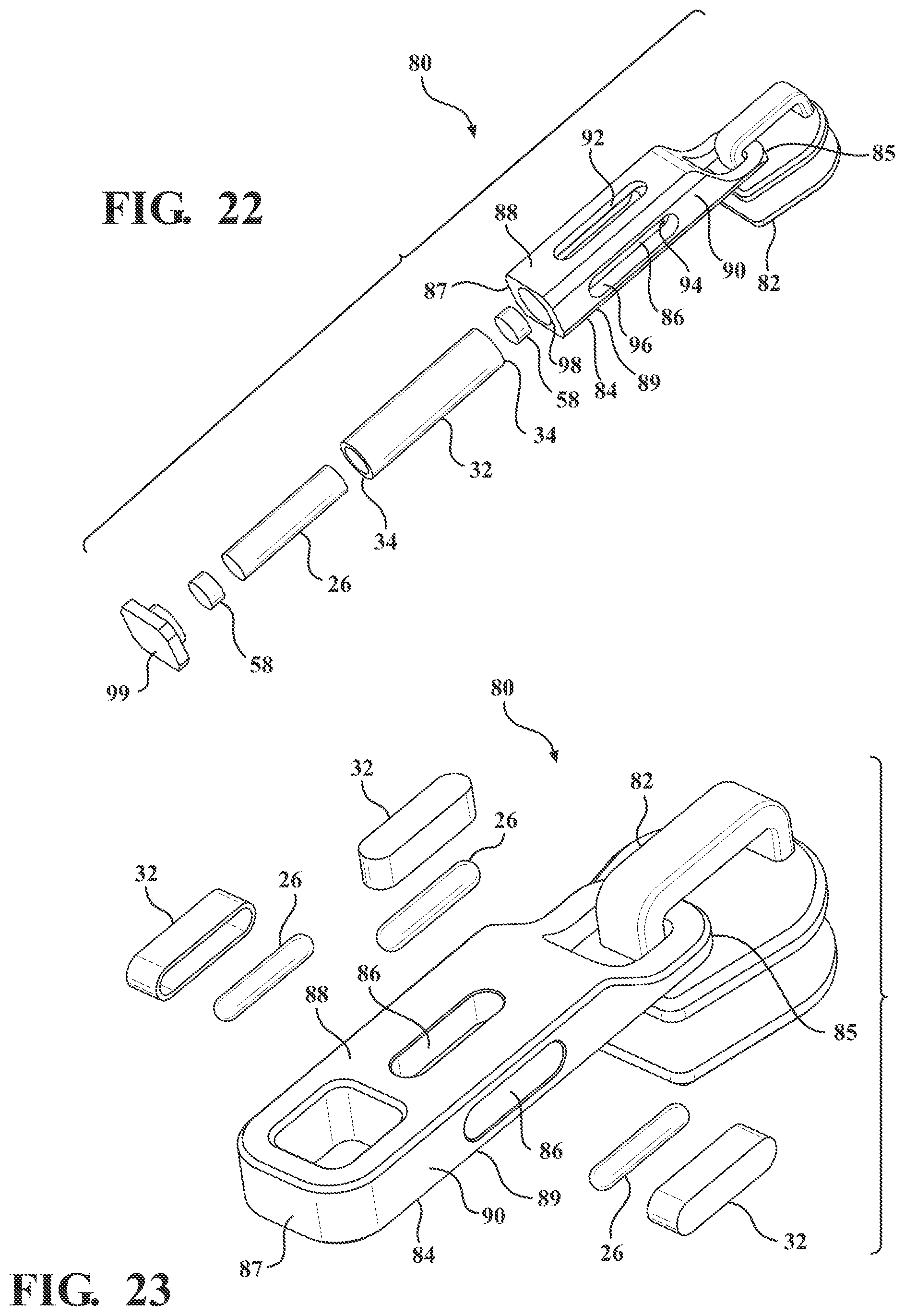 Patent US12426687 Figure 15 – Cord lock, webbing clip, webbing hardware or zipper pull including tritium