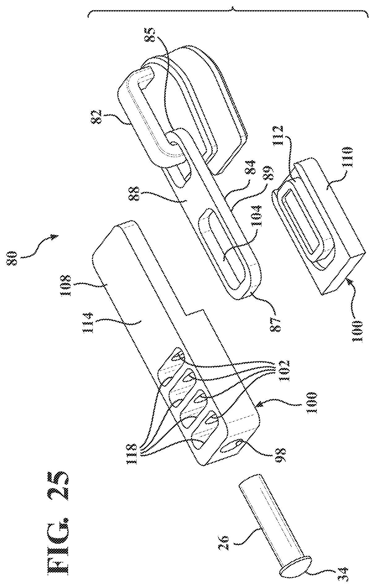 Patent US12426687 Figure 17 – Cord lock, webbing clip, webbing hardware or zipper pull including tritium