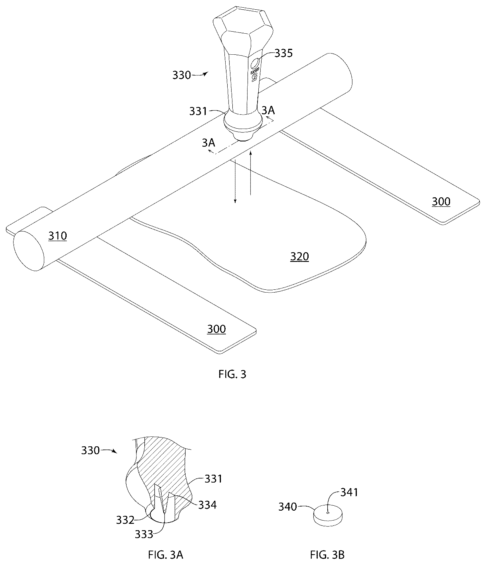 Patent US12426689 Figure 2 – Toolkit and method for embedding flat padded earring posts into polymer clay jewelry