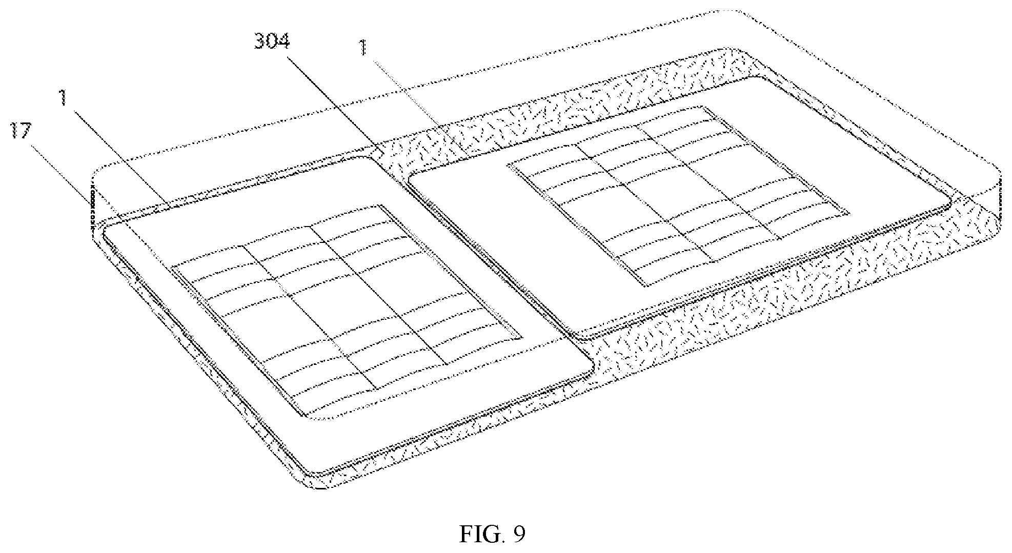 Patent US12426691 Figure 6 – Quick-release mounting system