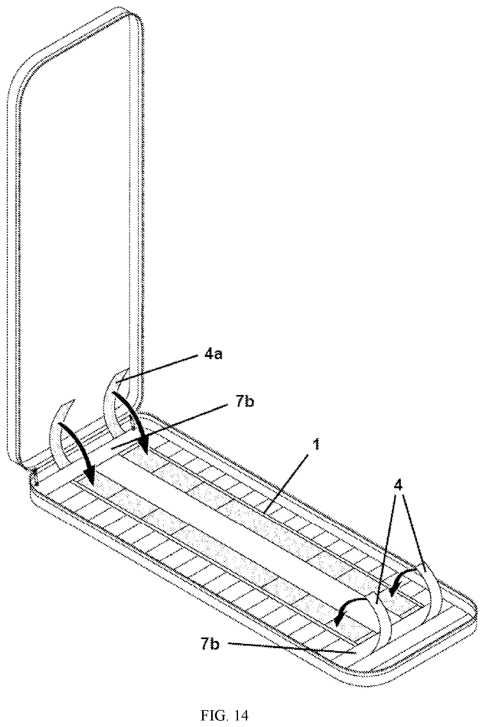 Patent US12426691 Figure 11 – Quick-release mounting system