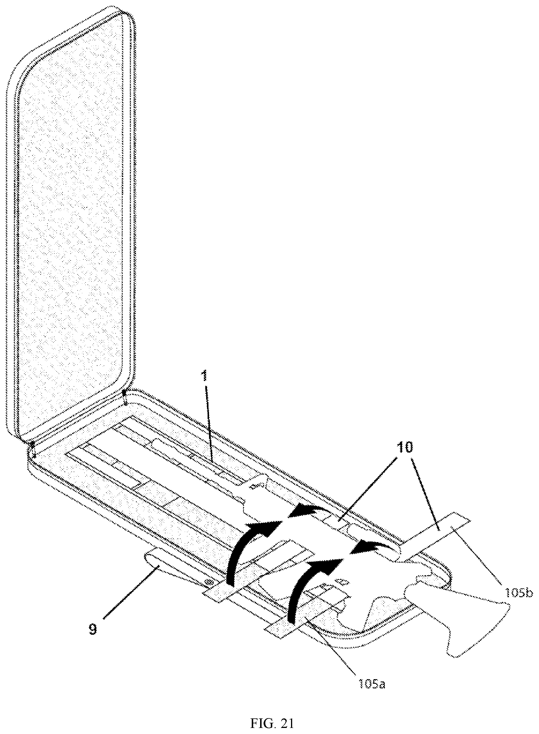 Patent US12426691 Figure 18 – Quick-release mounting system