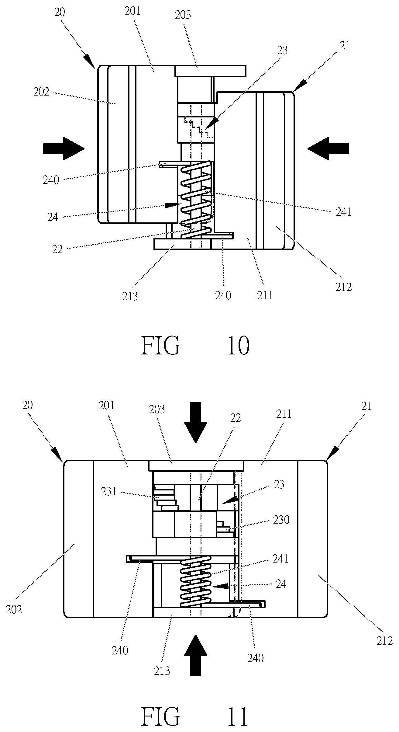 Patent US12426692 Figure 7 – Clamp with elastic opening function