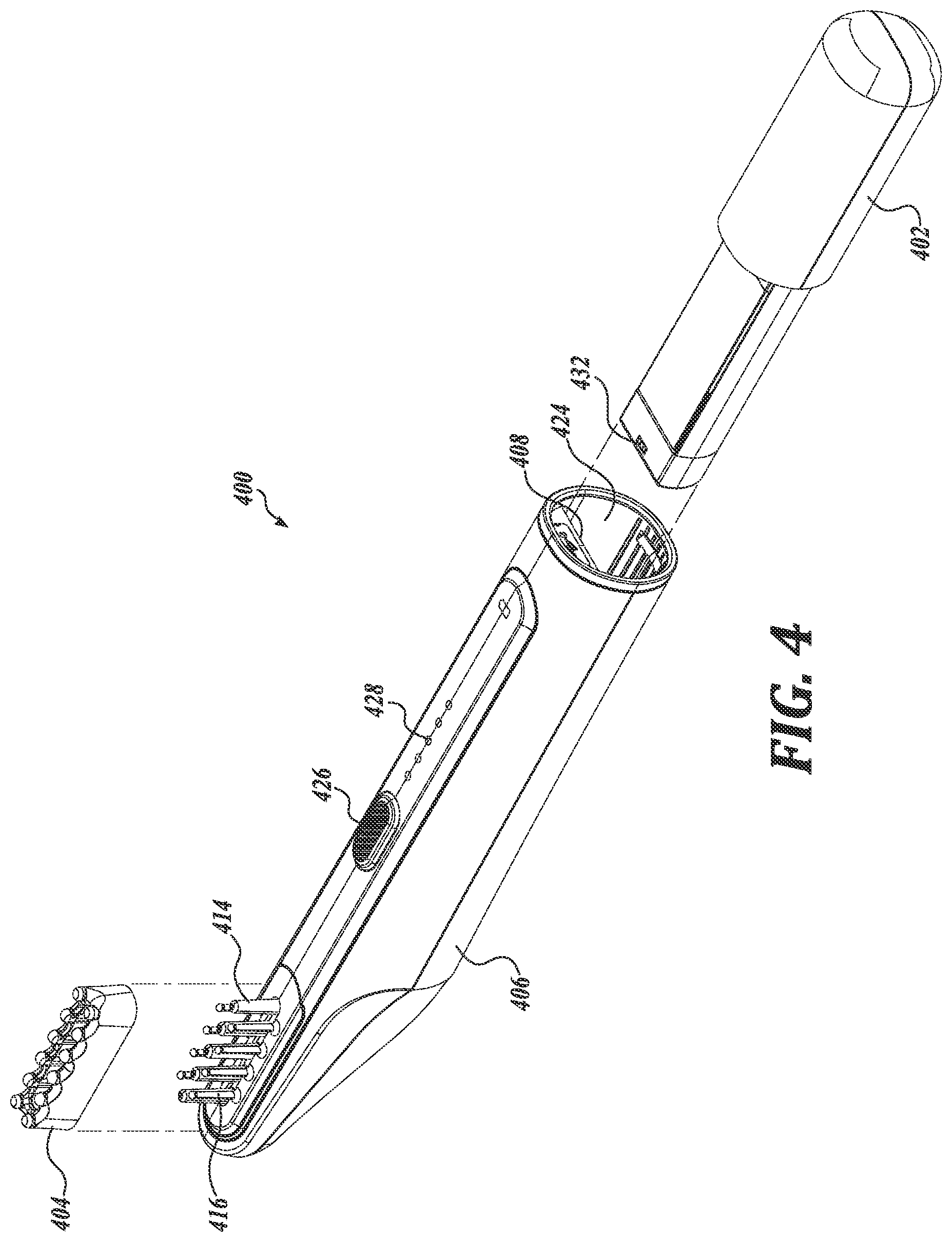 Patent US12426693 Figure 4 – Formulation delivery priming methods