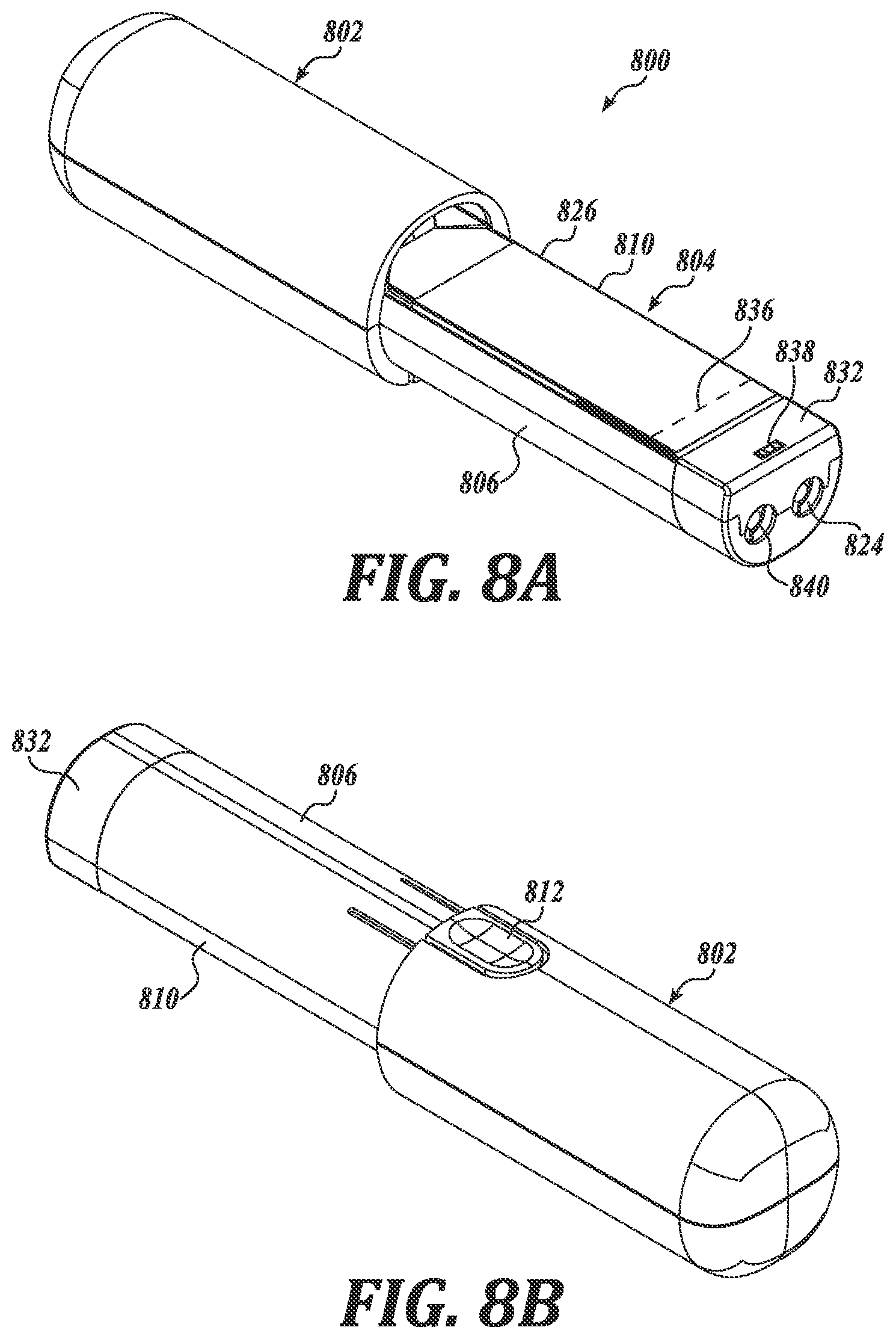 Patent US12426693 Figure 8 – Formulation delivery priming methods