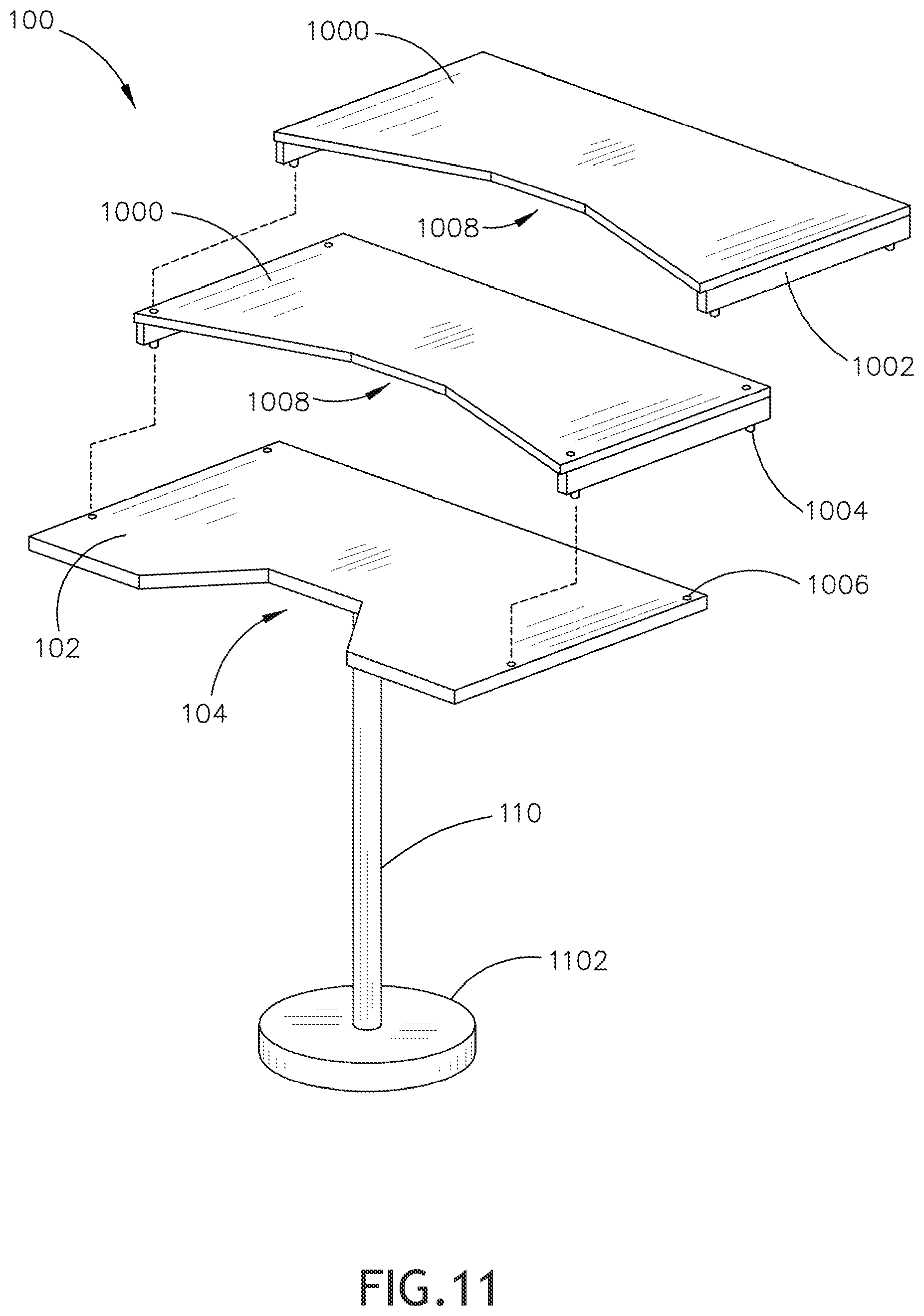 Patent US12426694 Figure 10 – Mobile color and style application device