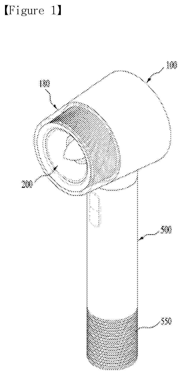 Patent US12426695 Figure 1 – Hair dryer