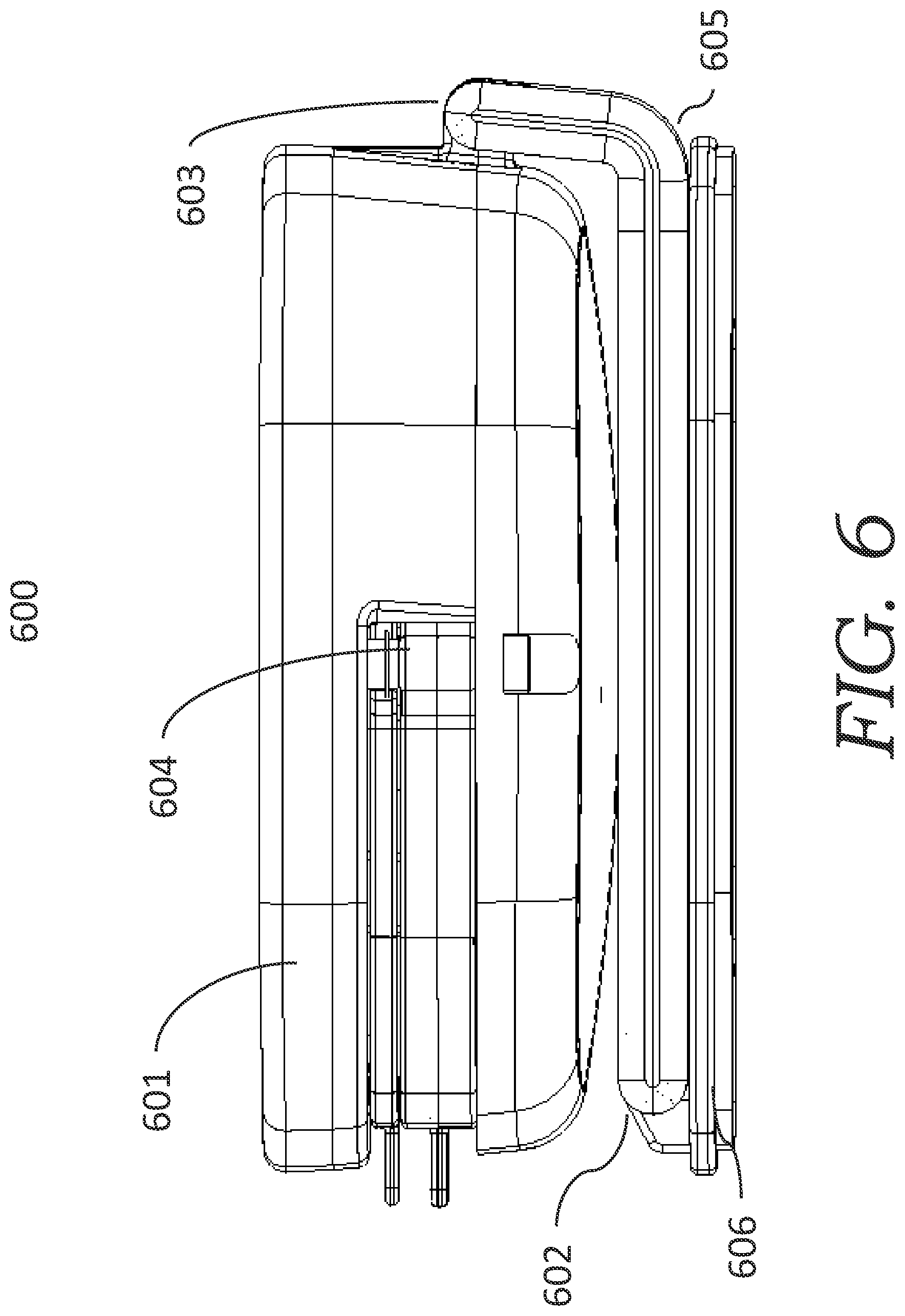 Patent US12426699 Figure 6 – Three-phase makeup mirror