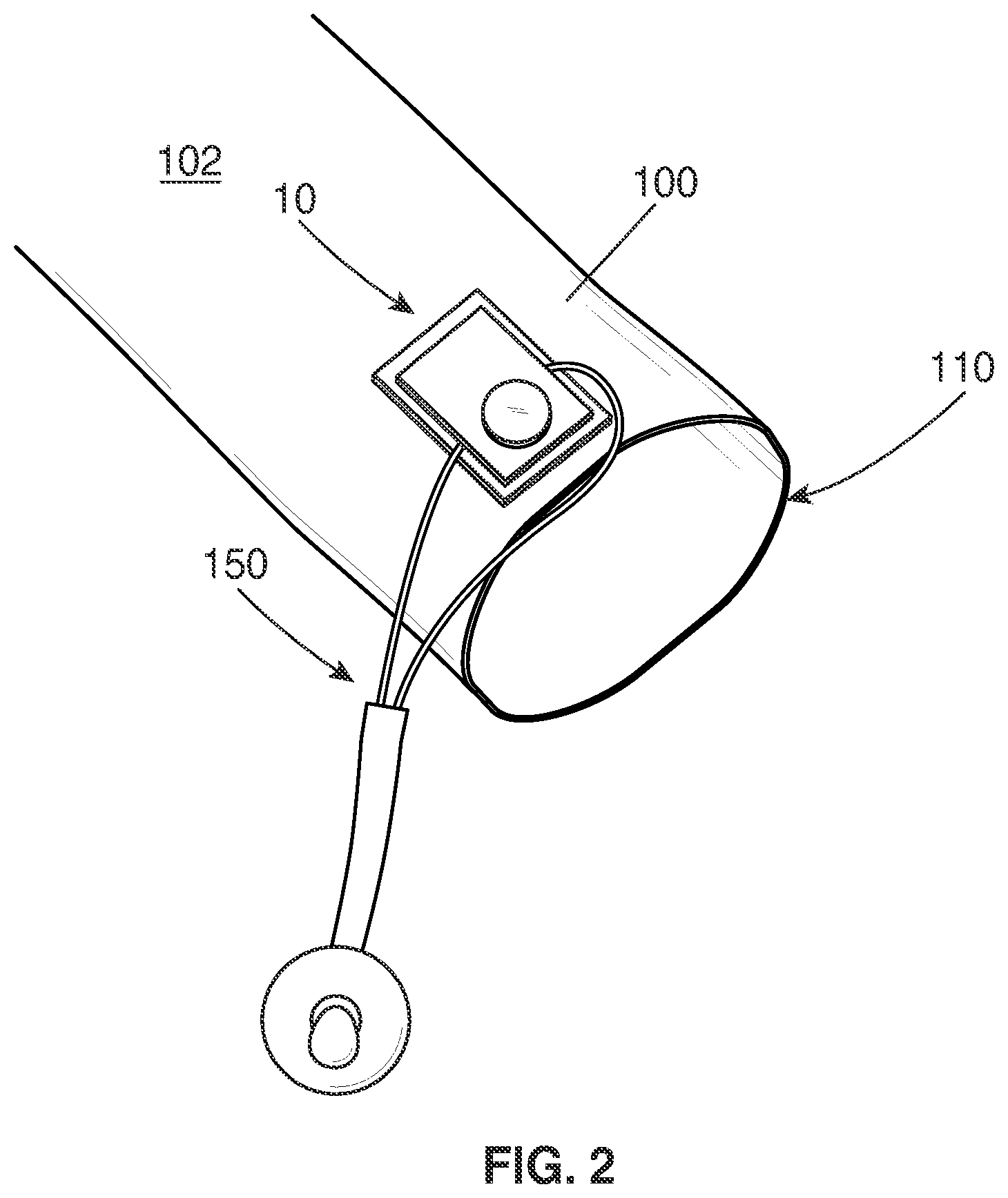 Patent US12426700 Figure 3 – Accessory attachment assembly for a garment and a garment with an accessory attachment assembly