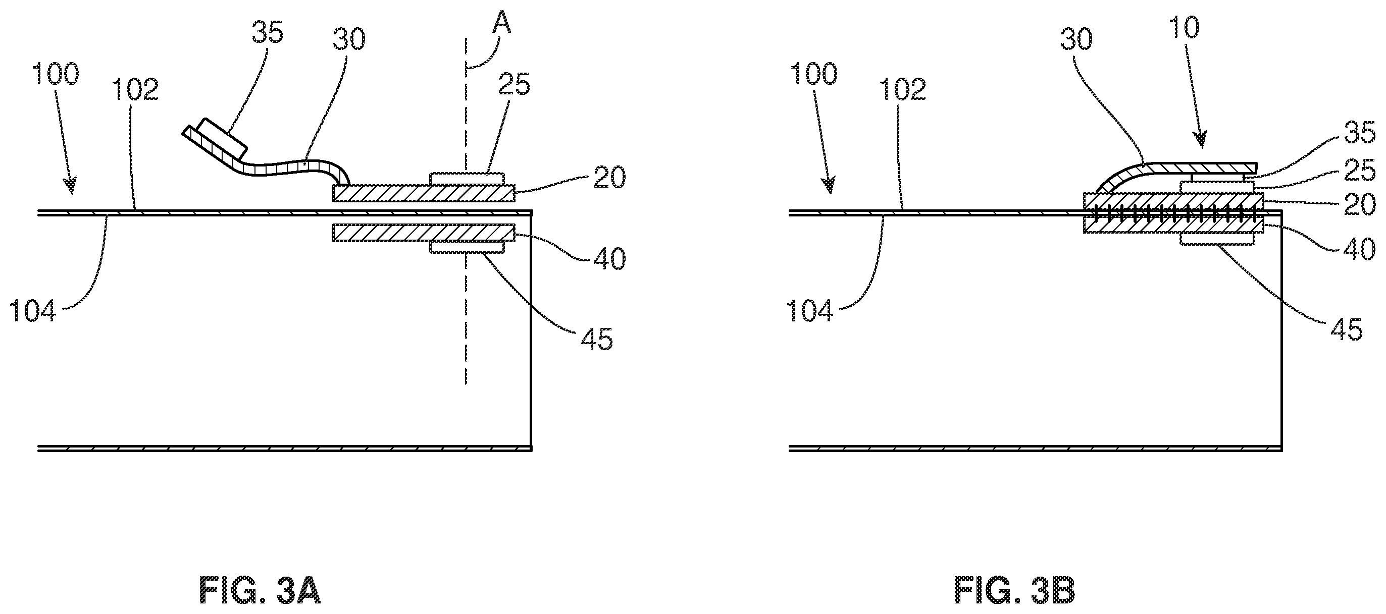 Patent US12426700 Figure 4 – Accessory attachment assembly for a garment and a garment with an accessory attachment assembly