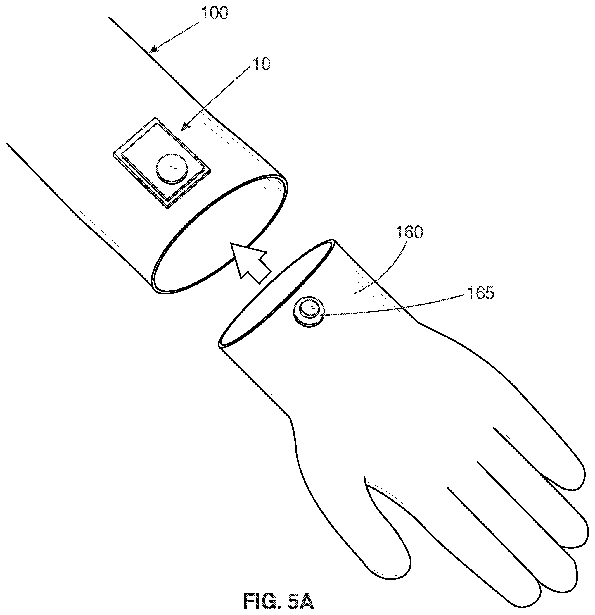 Patent US12426700 Figure 7 – Accessory attachment assembly for a garment and a garment with an accessory attachment assembly