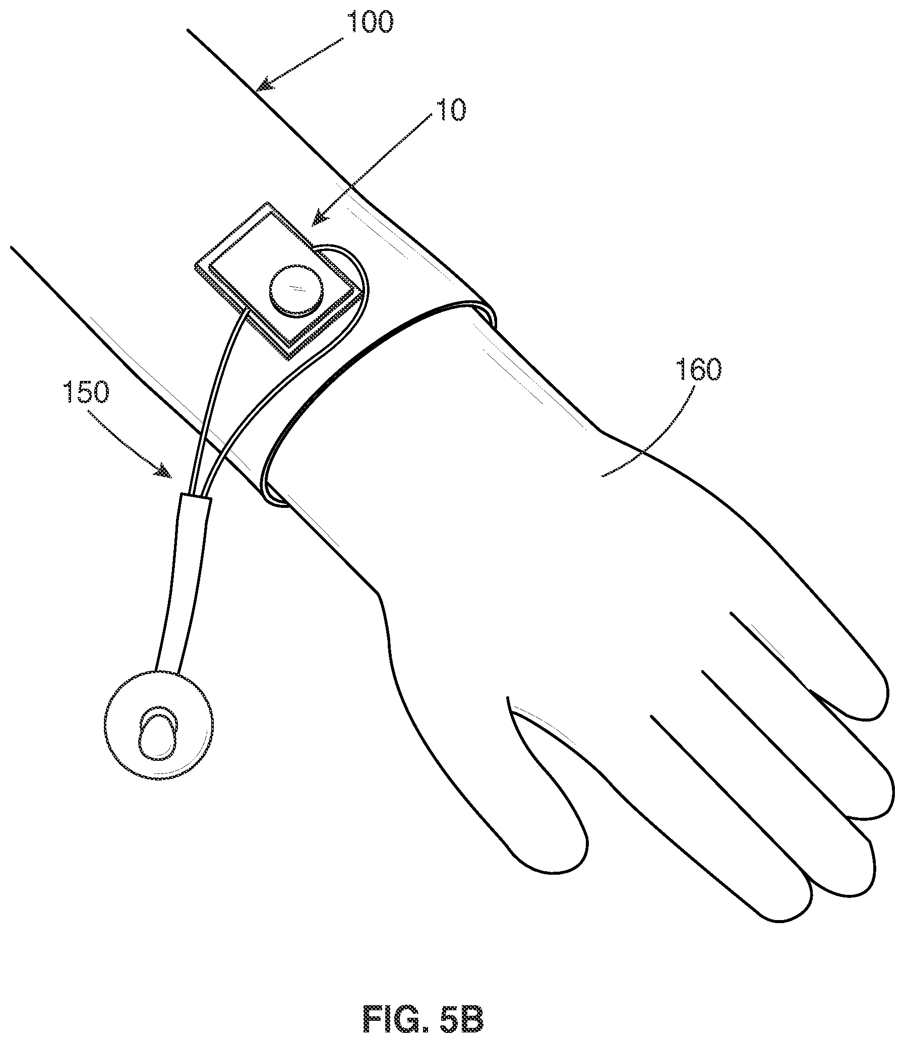 Patent US12426700 Figure 8 – Accessory attachment assembly for a garment and a garment with an accessory attachment assembly