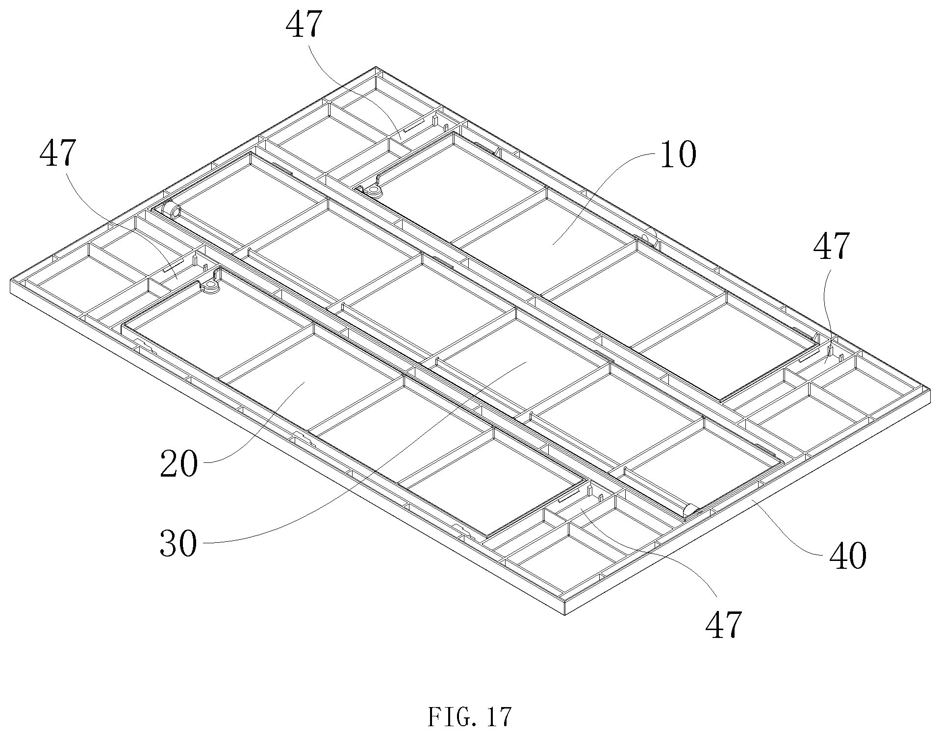 Patent US12426707 Figure 15 – Assembled drawer